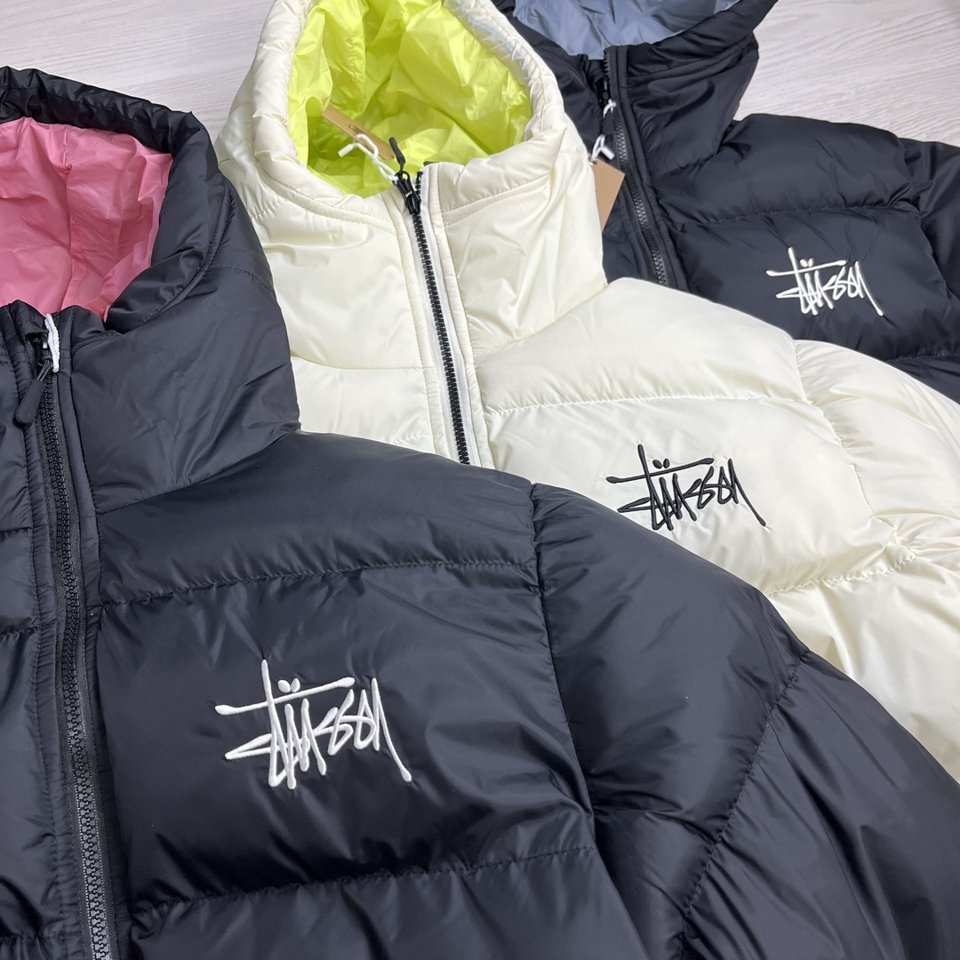 【STUSSY旗艦店】ダウンジャケット 男女兼用 ご好評に付き再入荷！