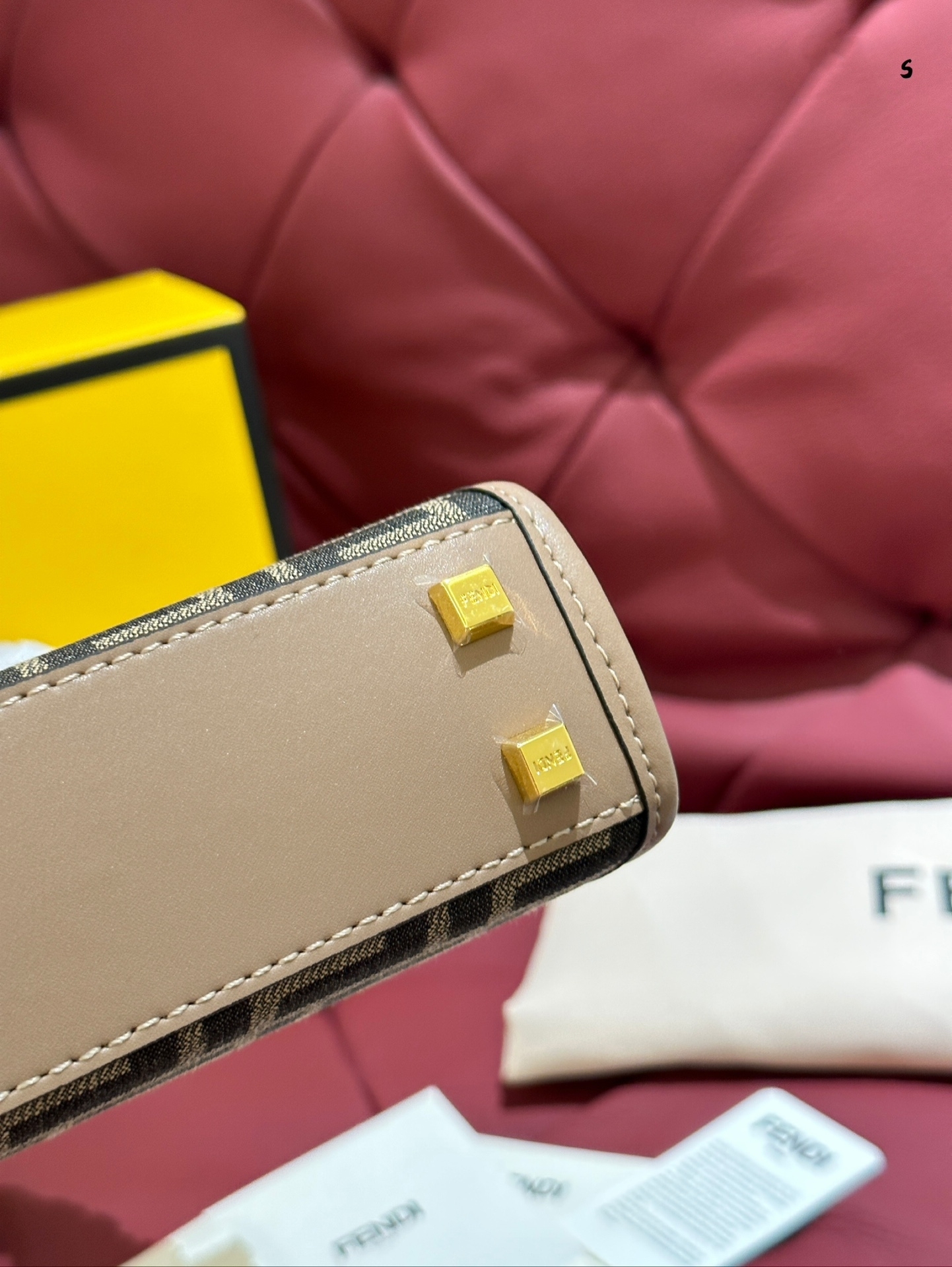 【FENDI公式旗艦店】フェンディ MINI  ハンドバッグ クロスボディバッグ