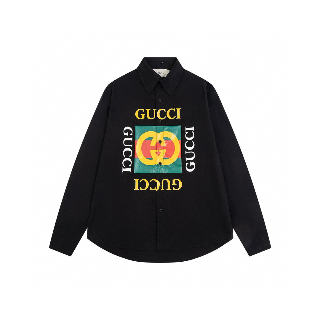 【GUCCI旗艦店】（グッチ）長袖シャツ、ご好評に付き再入荷！