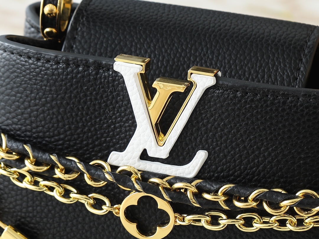 LOUIS VUITTON ルイヴィトン M12345 CAPUCINES BB ハンドバッグ