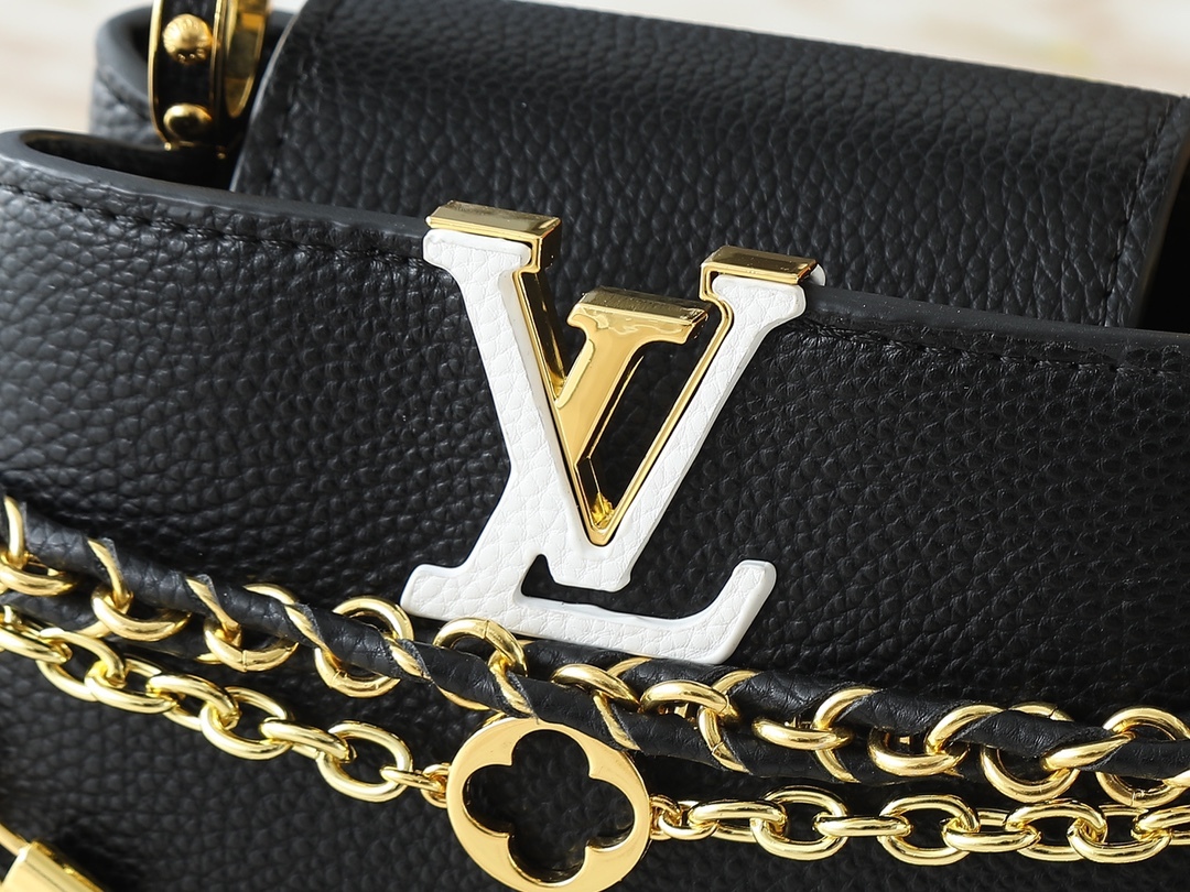 LOUIS VUITTON ルイヴィトン M12345 CAPUCINES BB ハンドバッグ