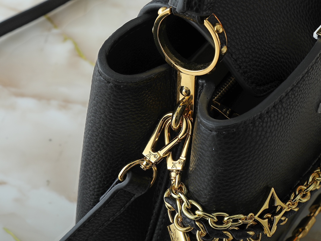 LOUIS VUITTON ルイヴィトン M12345 CAPUCINES BB ハンドバッグ