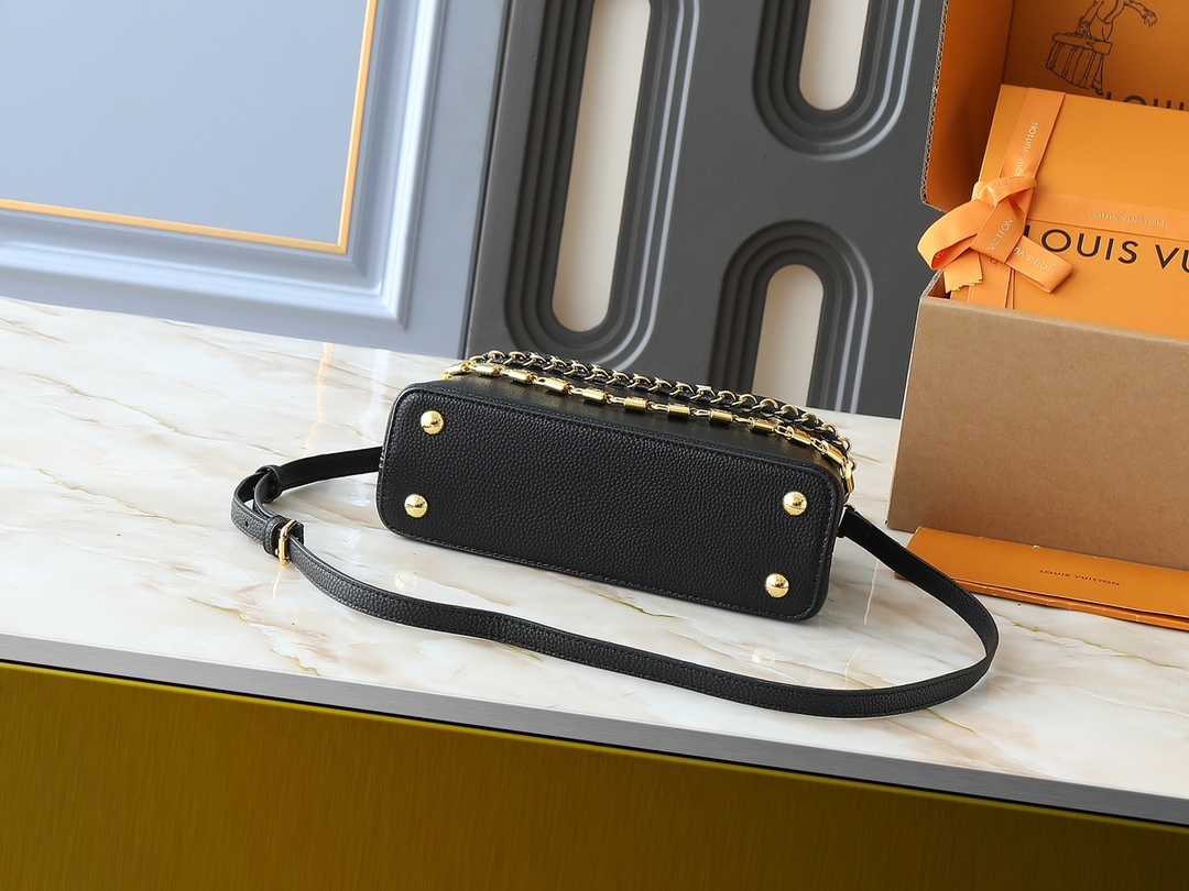 LOUIS VUITTON ルイヴィトン M12345 CAPUCINES BB ハンドバッグ