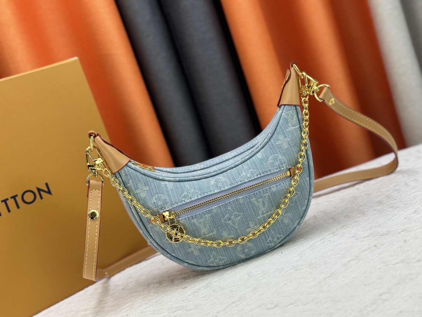 LOUIS VUITTON ルイヴィトン LOOP DENIM バッグ M24846