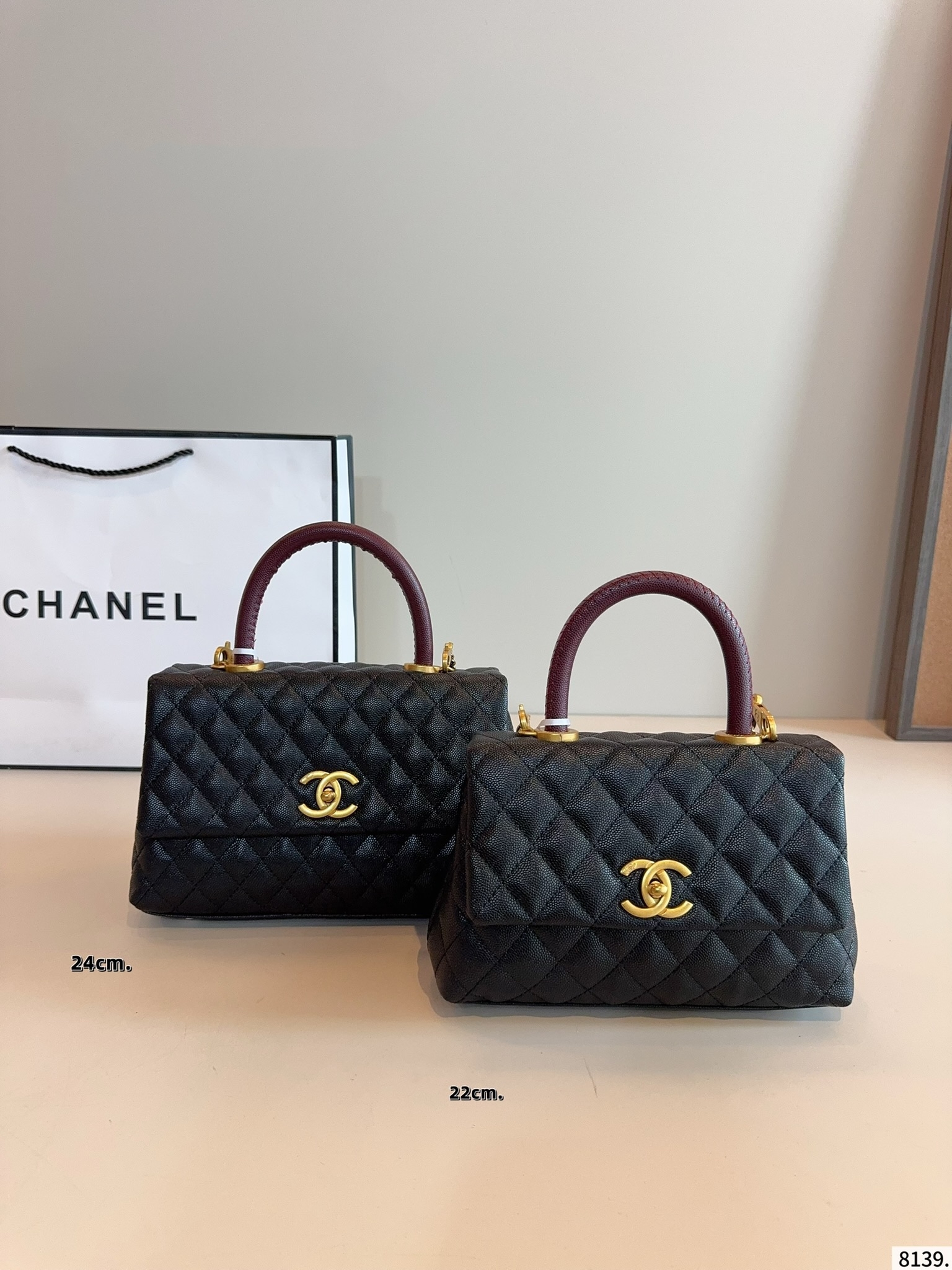 【CHANEL公式旗艦店】シャネル coco handle ハンドバッグ