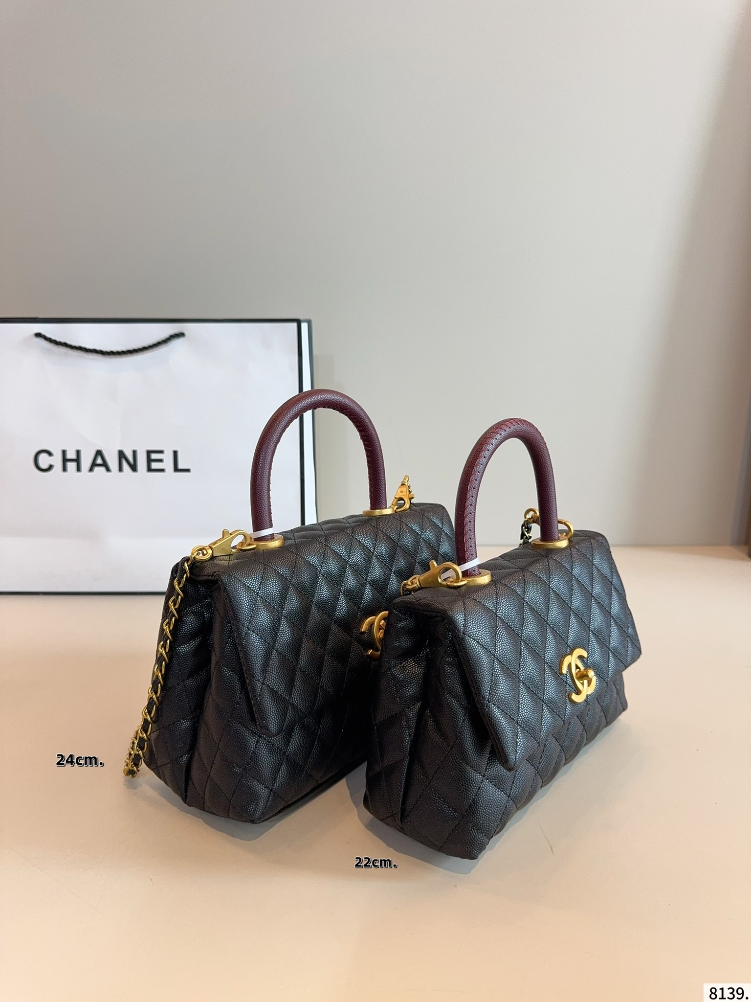 【CHANEL公式旗艦店】シャネル coco handle ハンドバッグ