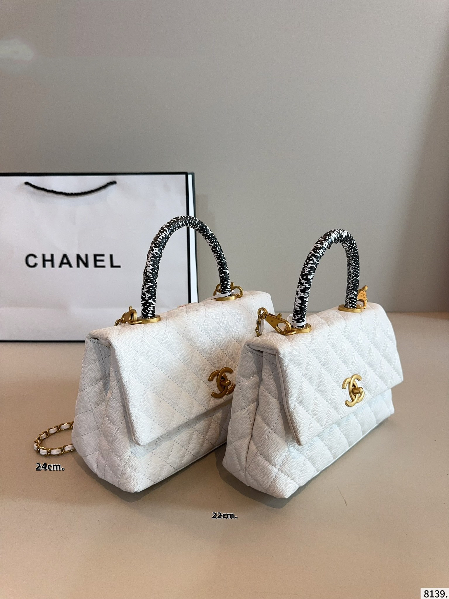 【CHANEL公式旗艦店】シャネル coco handle ハンドバッグ