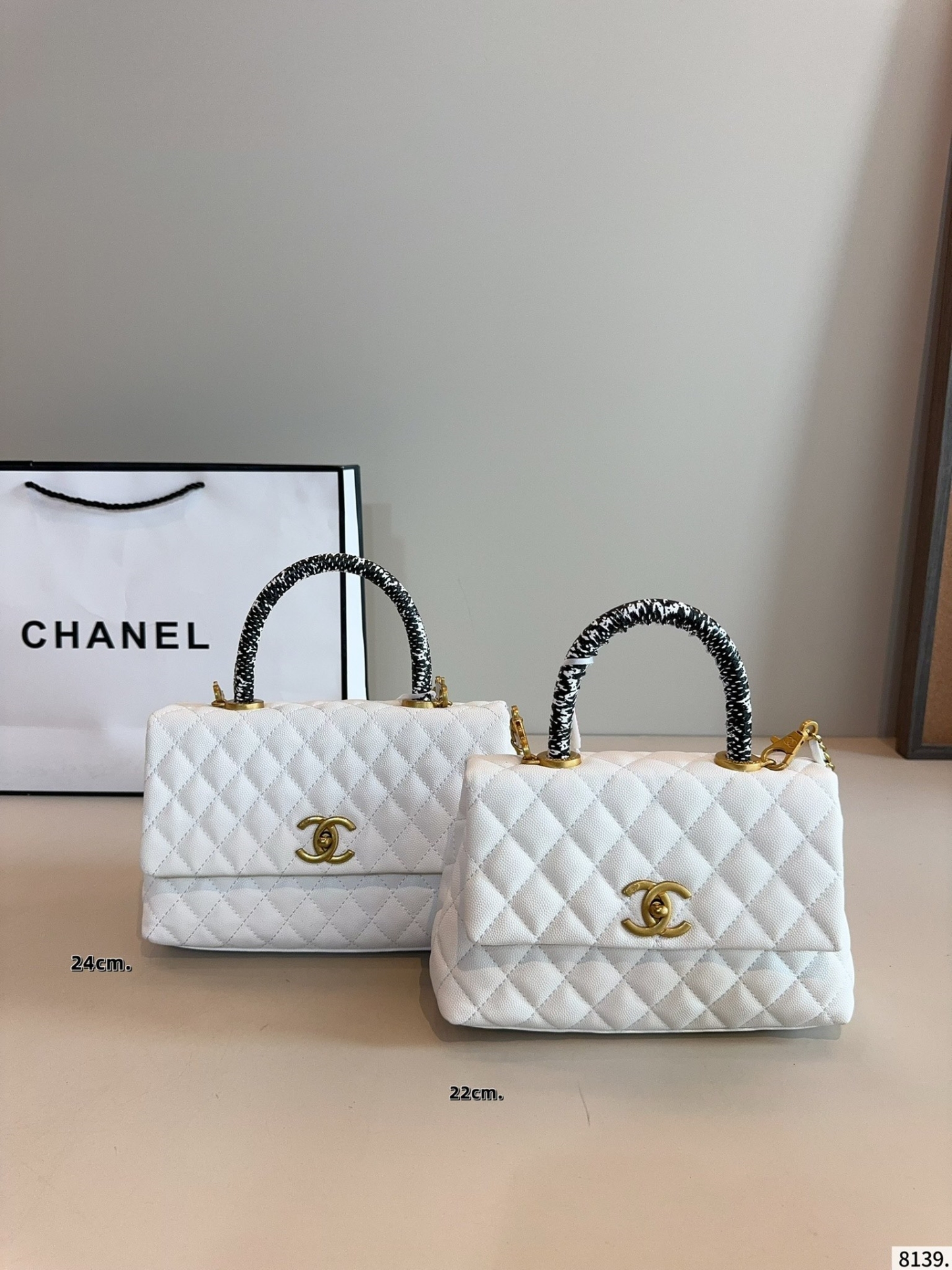 【CHANEL公式旗艦店】シャネル coco handle ハンドバッグ