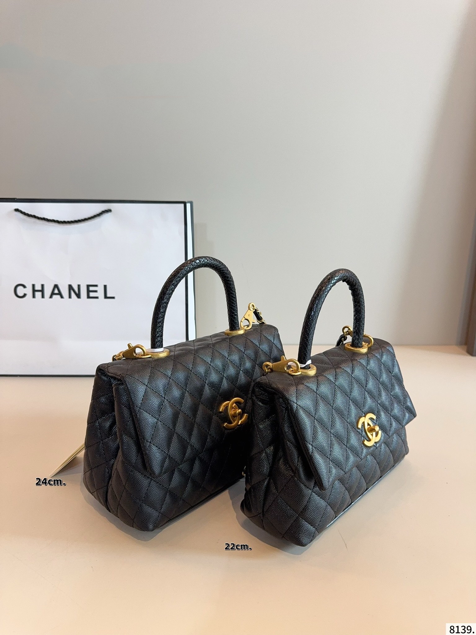 【CHANEL公式旗艦店】シャネル coco handle ハンドバッグ