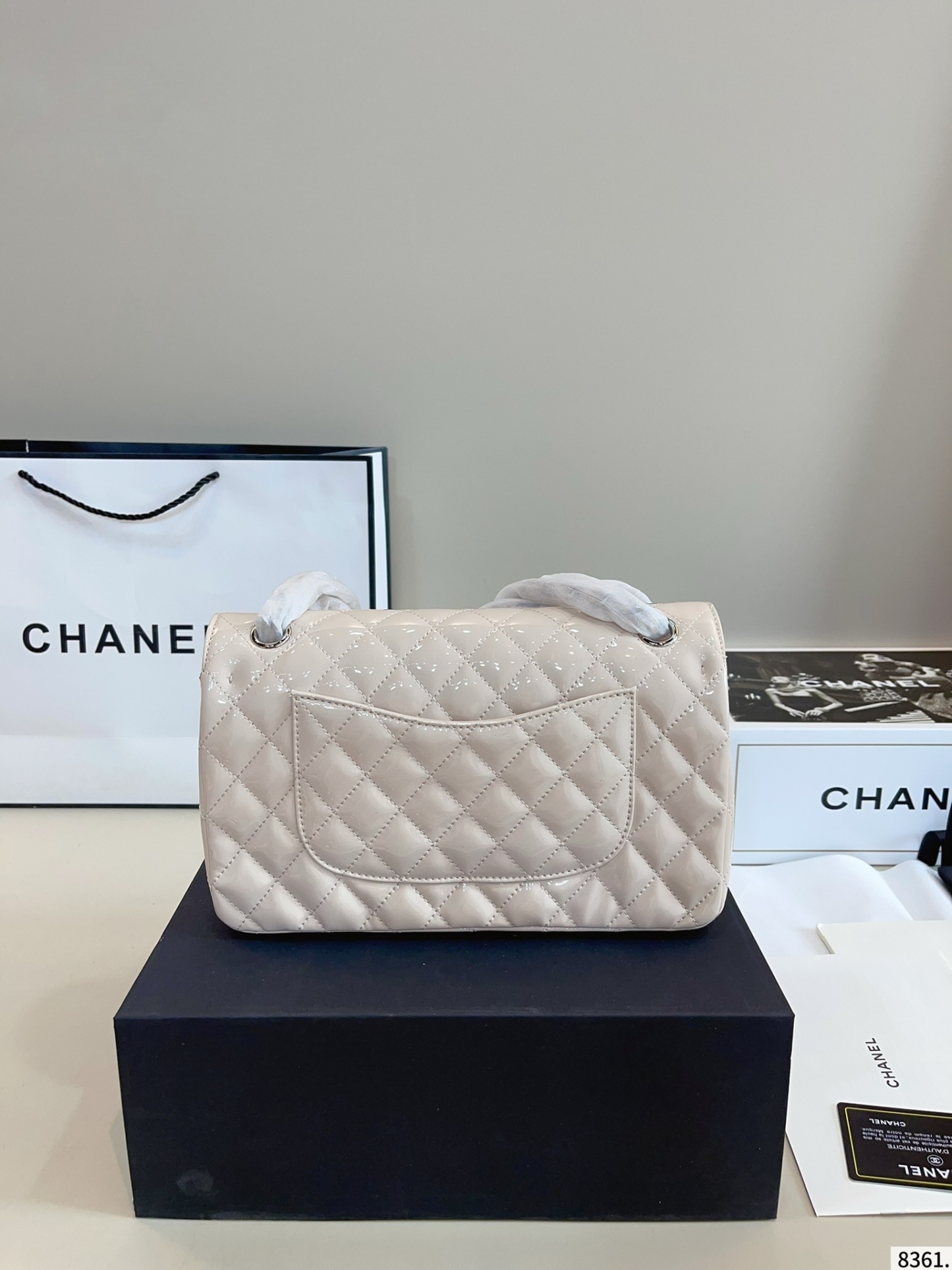 【CHANEL旗艦店】シャネル CF チェーンバッグ シルバー金具
