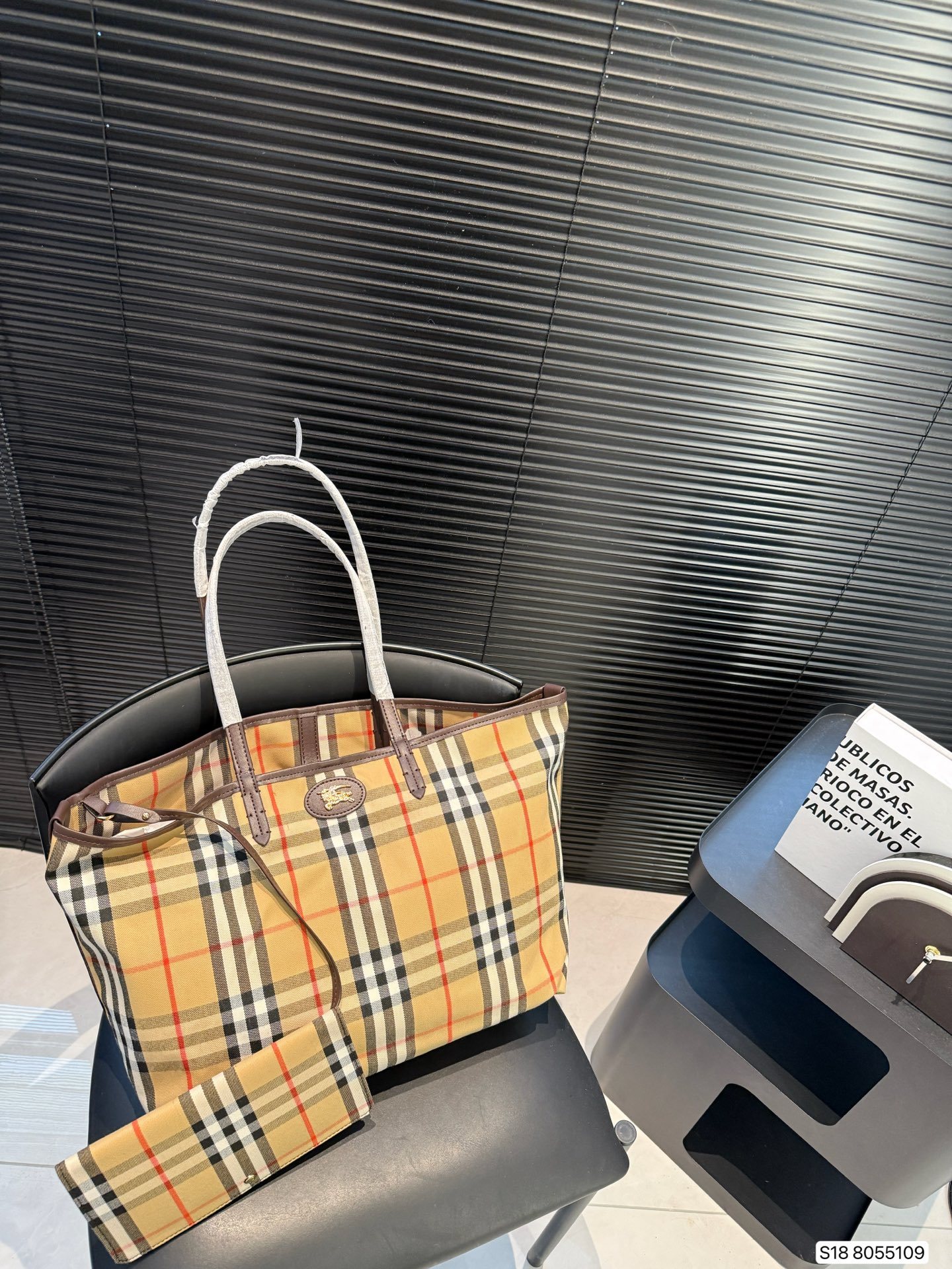 【BURBERRY公式旗艦店】バーバリー トートバッグ ハンドバッグ