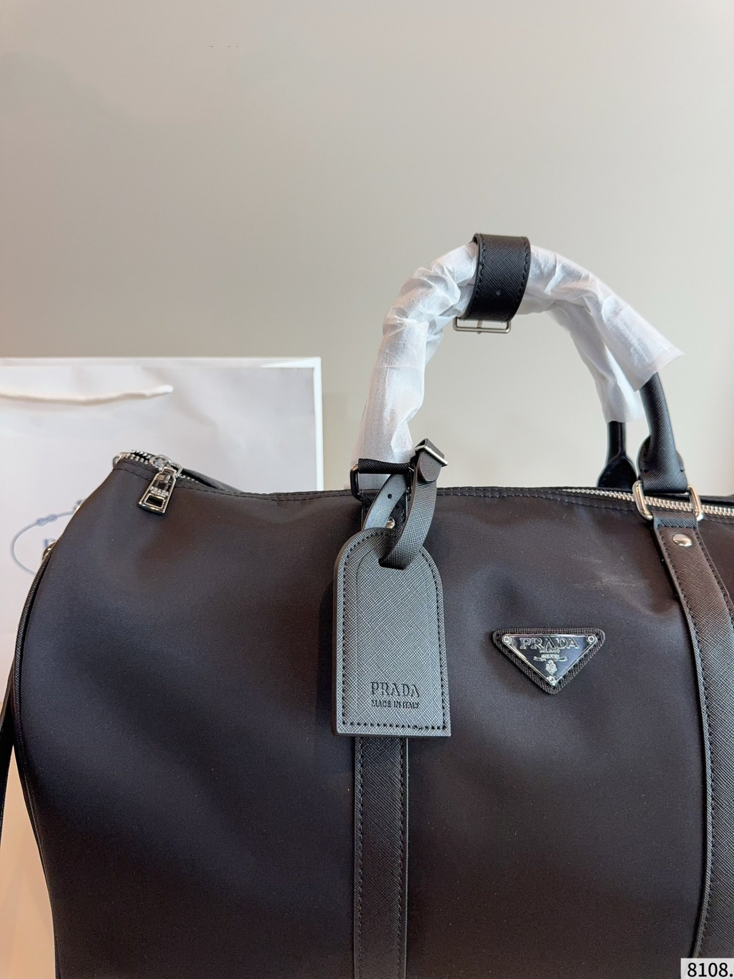 【PRADA旗艦店】プラダ ★大人気 大容量トラベルバッグ