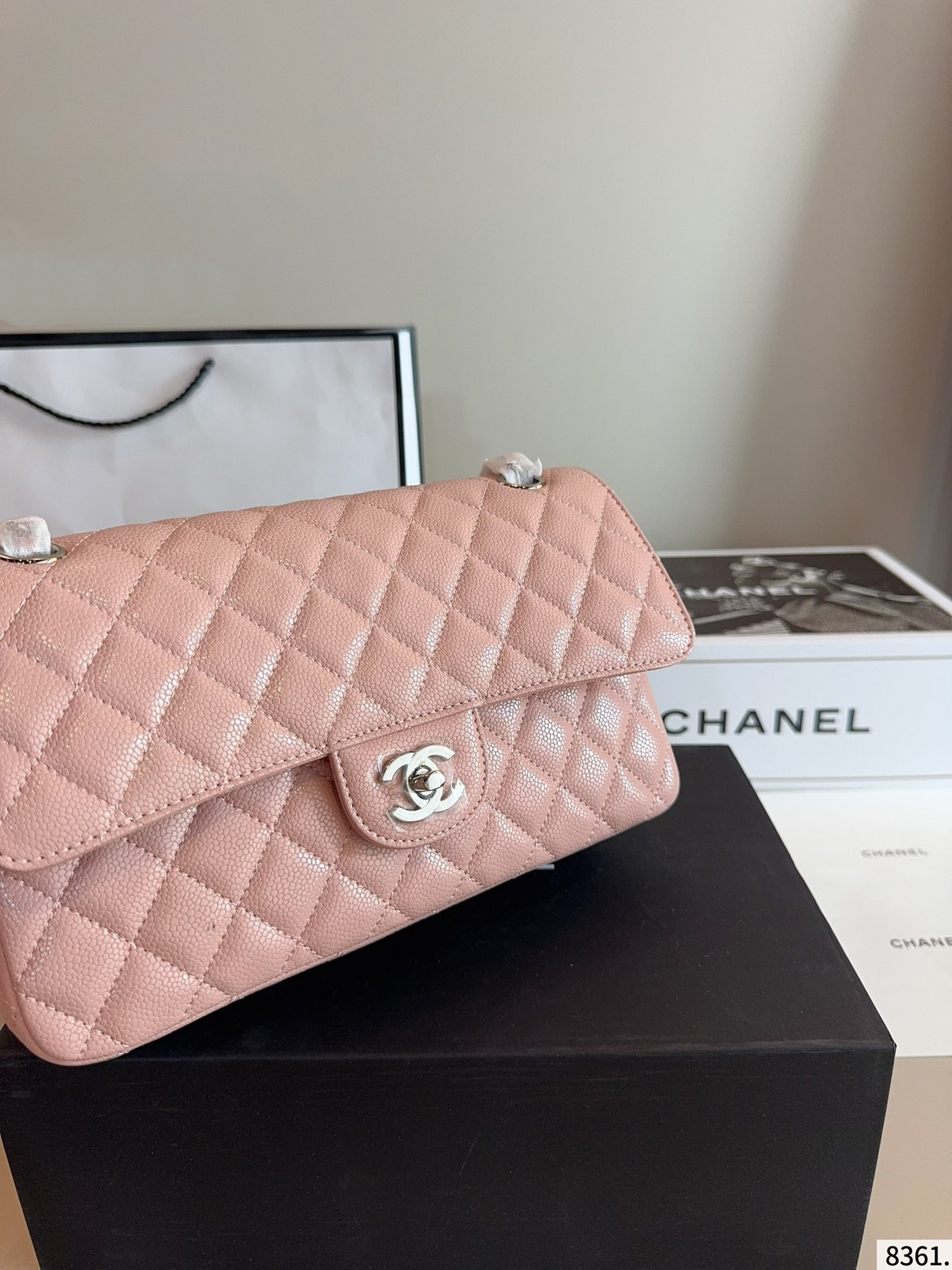 【CHANEL公式旗艦店】シャネル CF チェーンバッグ シルバー金具 8色