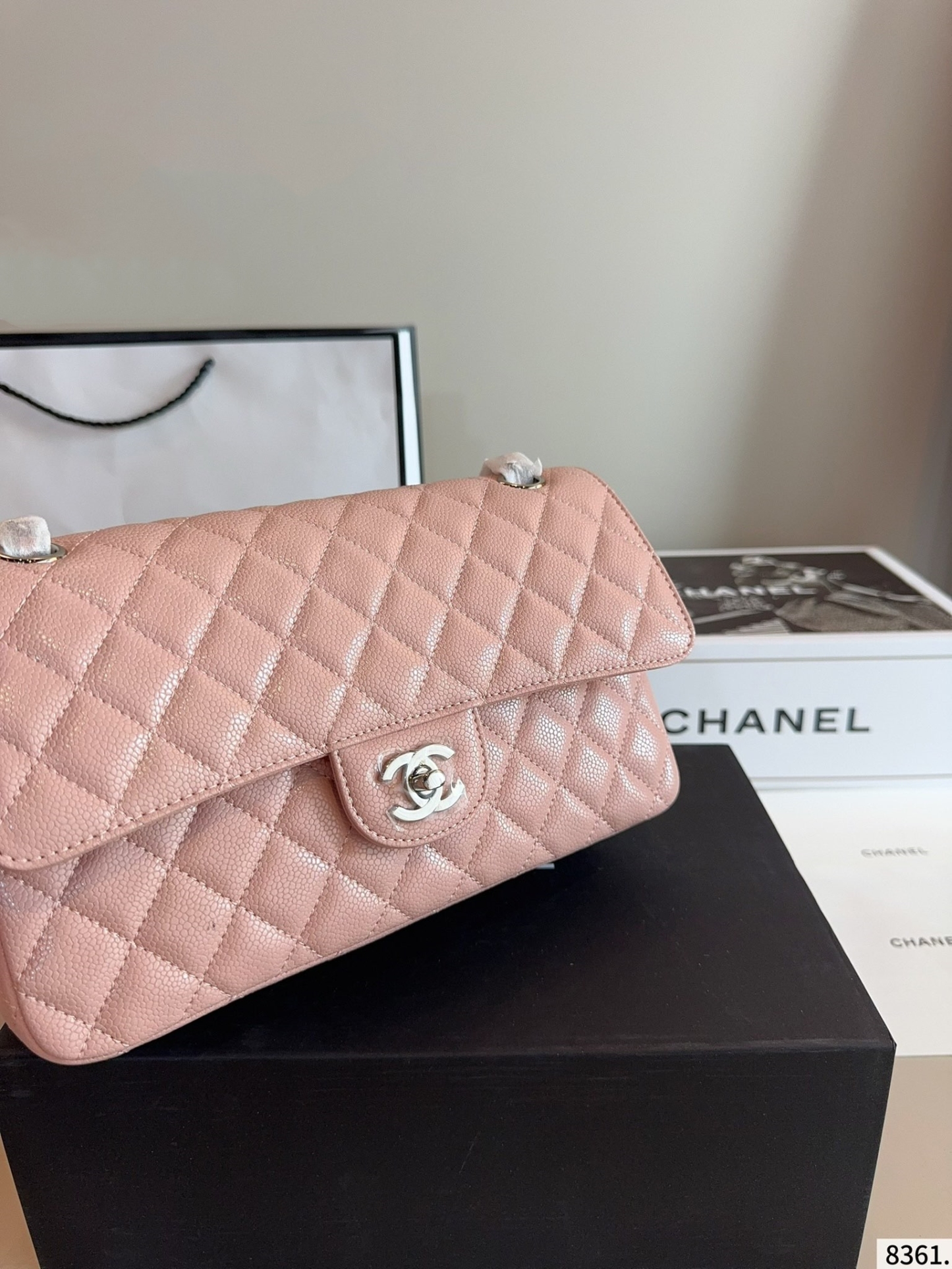 【CHANEL公式旗艦店】シャネル CF チェーンバッグ シルバー金具 8色