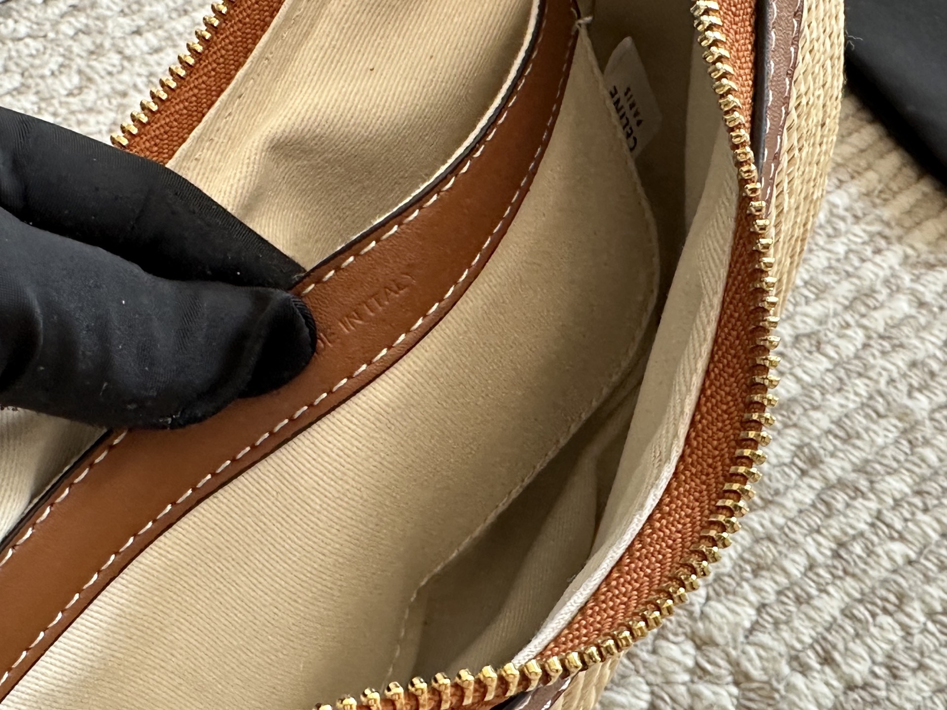 【CELINE公式旗艦店】セリーヌ わら編みバッグ