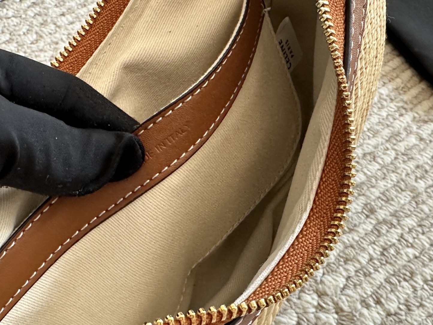 【CELINE公式旗艦店】セリーヌ わら編みバッグ