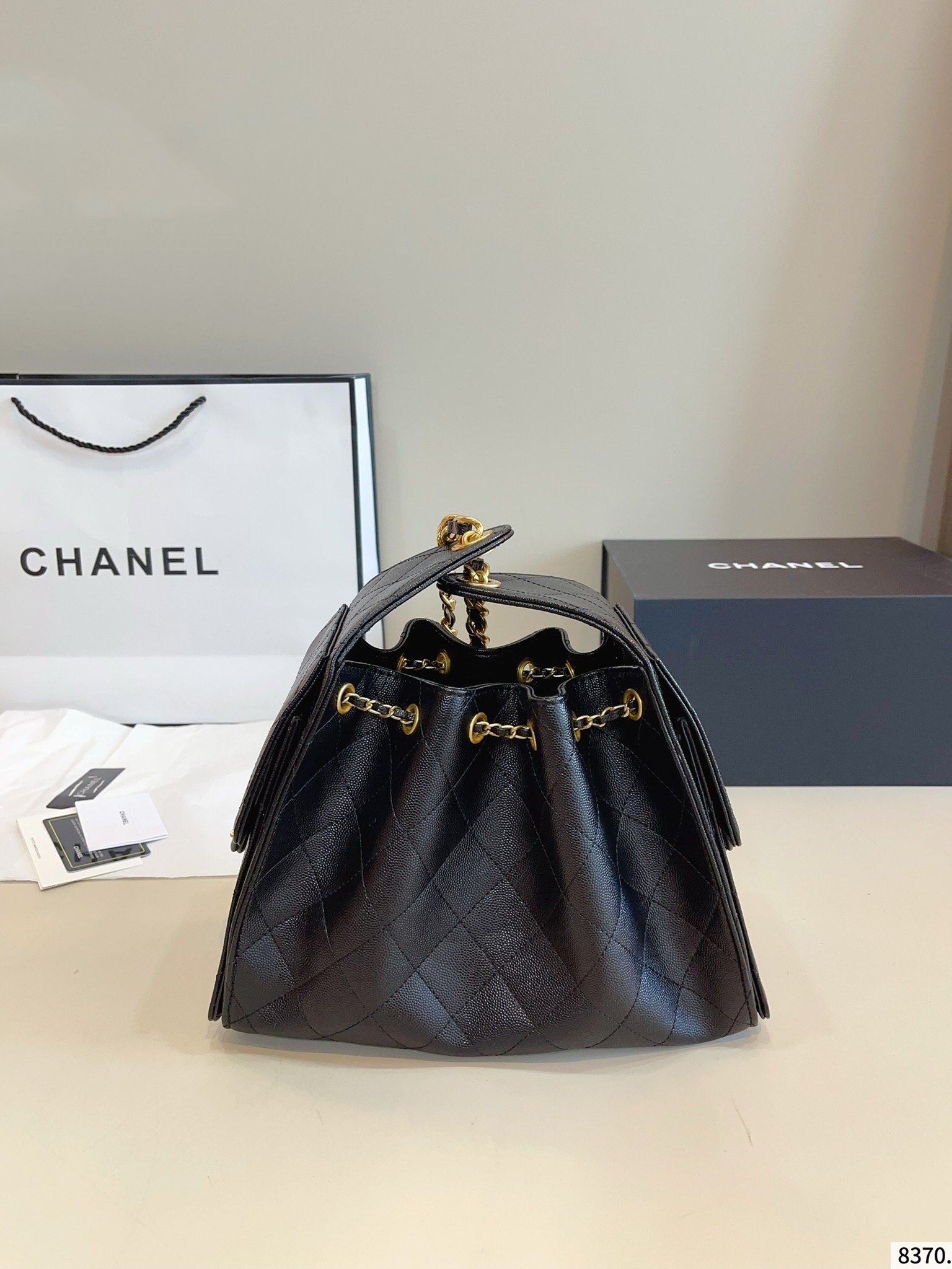 【CHANEL旗艦店】シャネル HOBO ショルダーバッグ