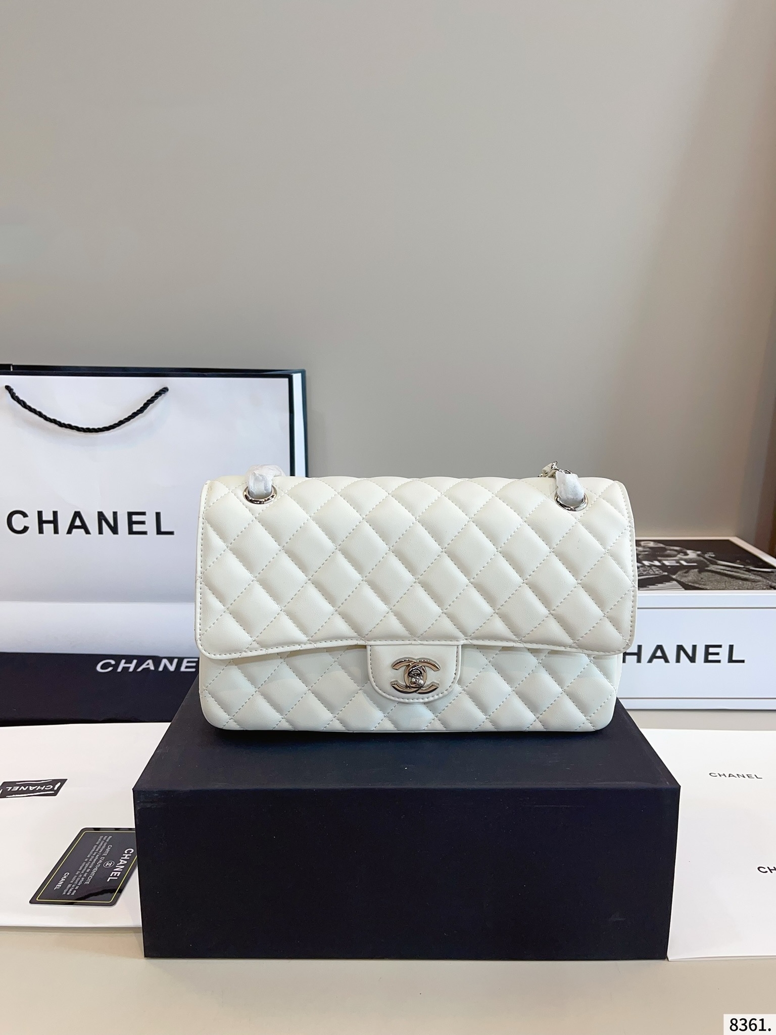 【CHANEL旗艦店】シャネル CF チェーンバッグ シルバー金具 7色