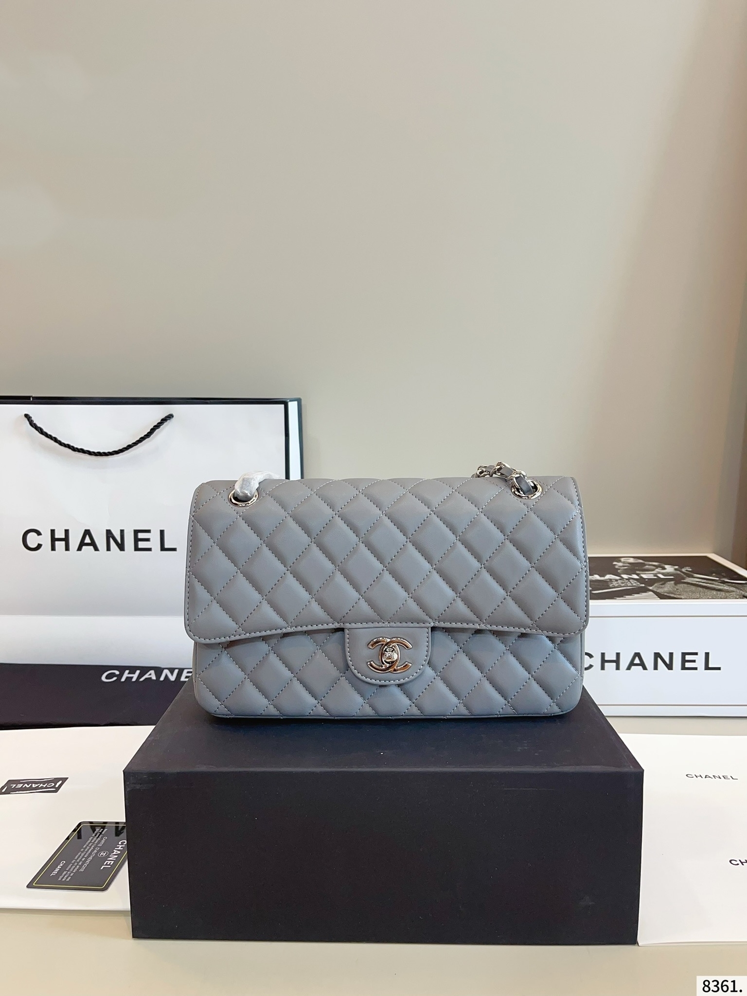 【CHANEL旗艦店】シャネル CF チェーンバッグ シルバー金具 7色