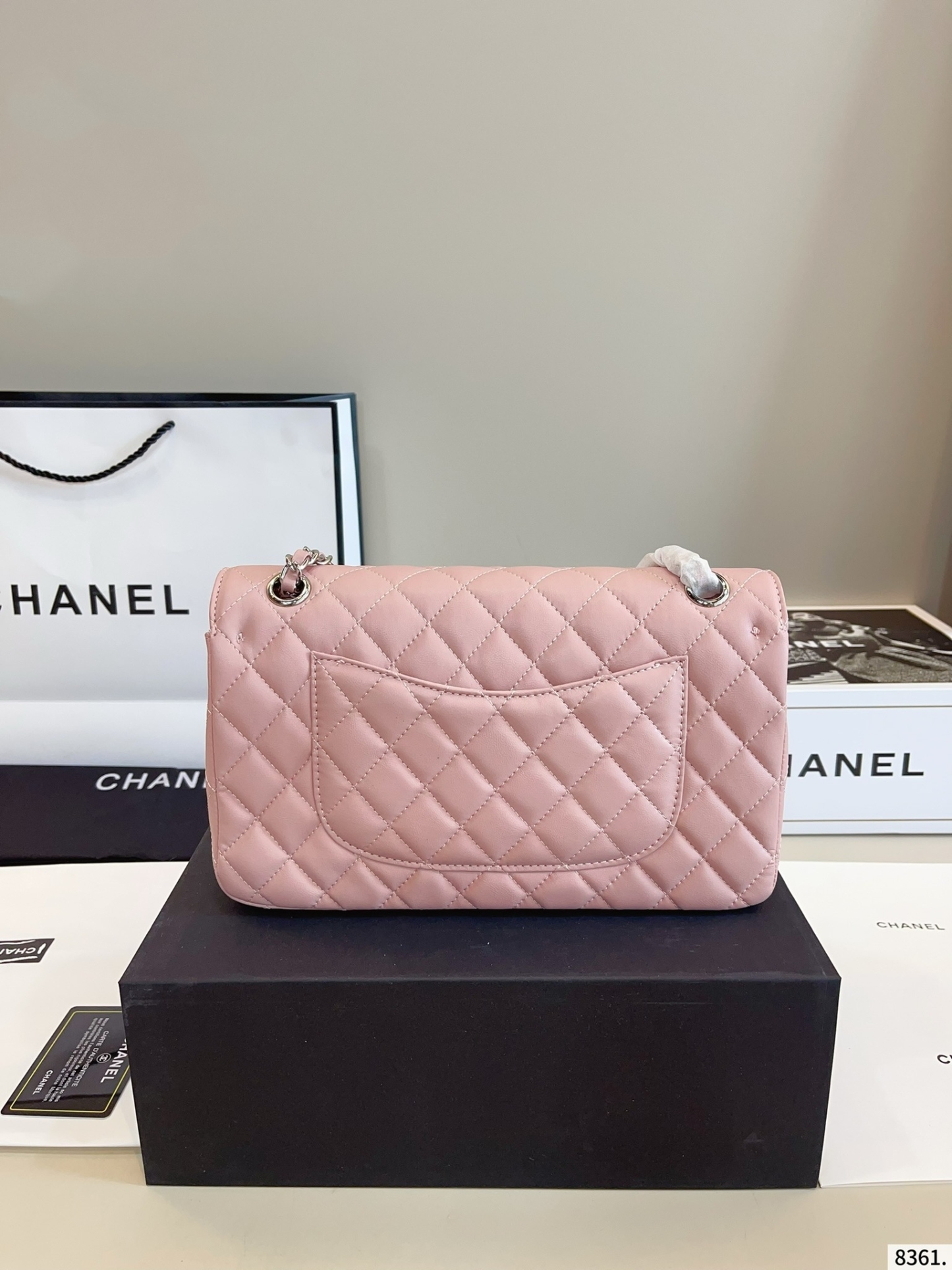 【CHANEL旗艦店】シャネル CF チェーンバッグ シルバー金具 7色