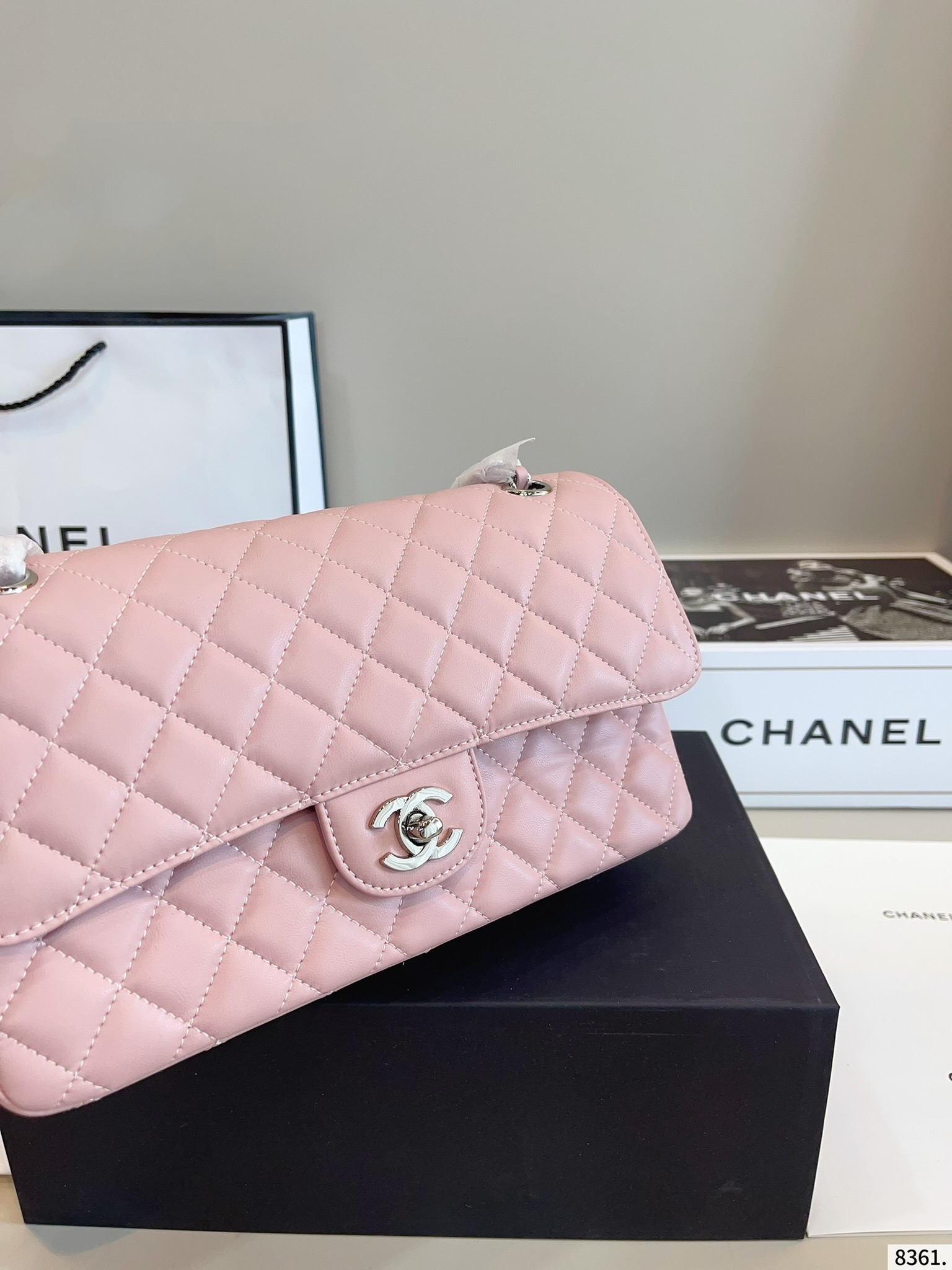 【CHANEL旗艦店】シャネル CF チェーンバッグ シルバー金具 7色