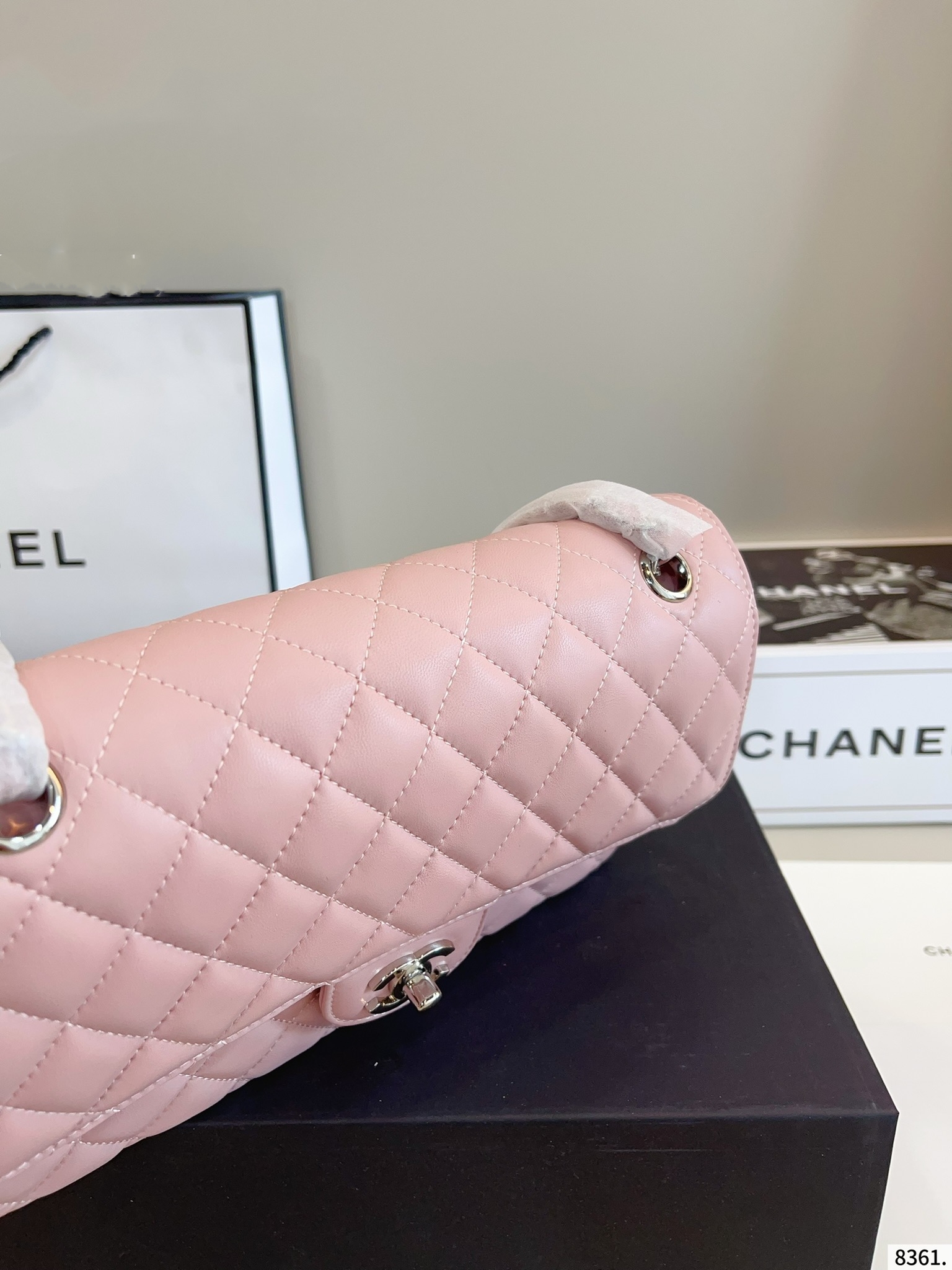 【CHANEL旗艦店】シャネル CF チェーンバッグ シルバー金具 7色