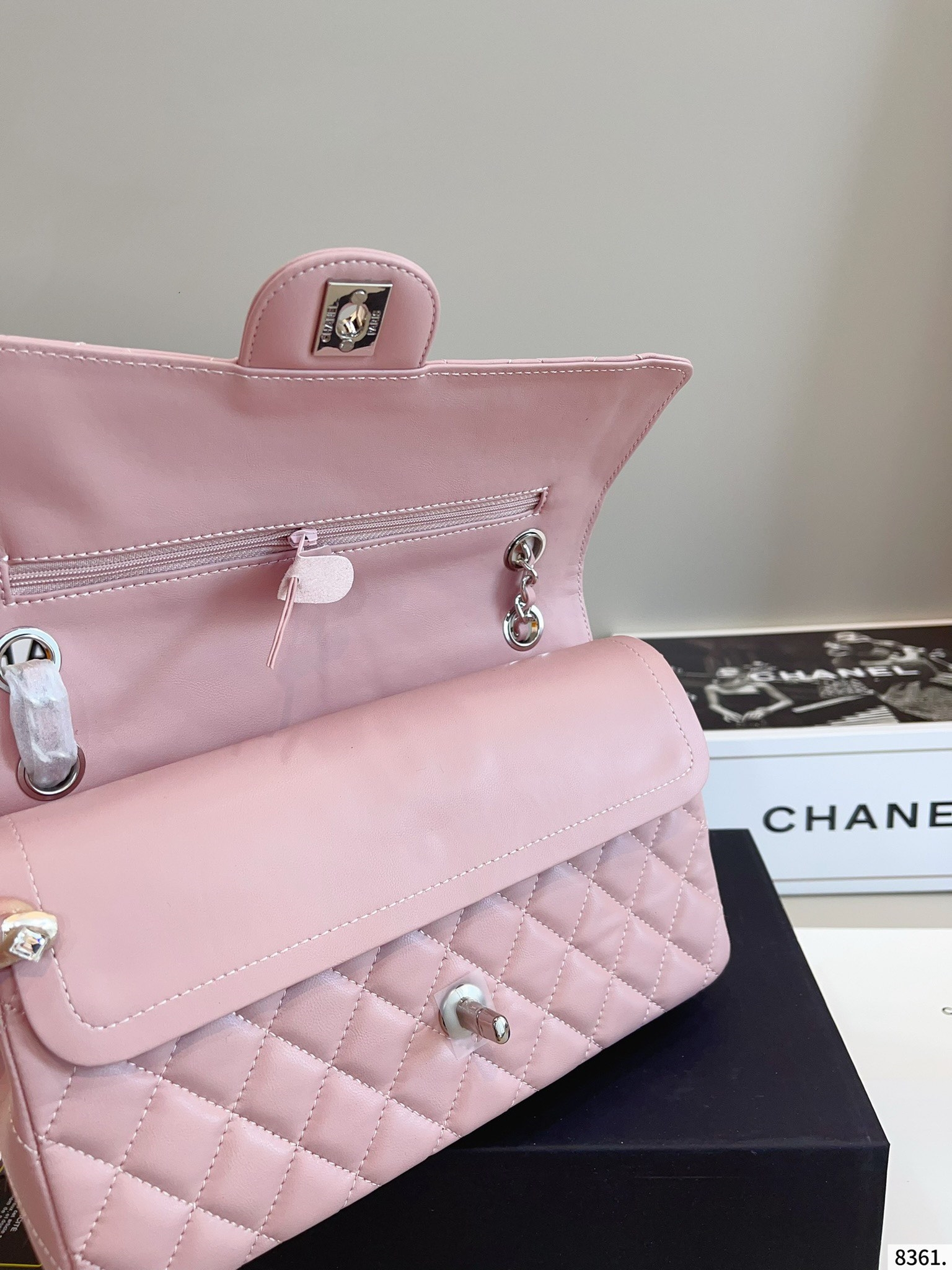 【CHANEL旗艦店】シャネル CF チェーンバッグ シルバー金具 7色