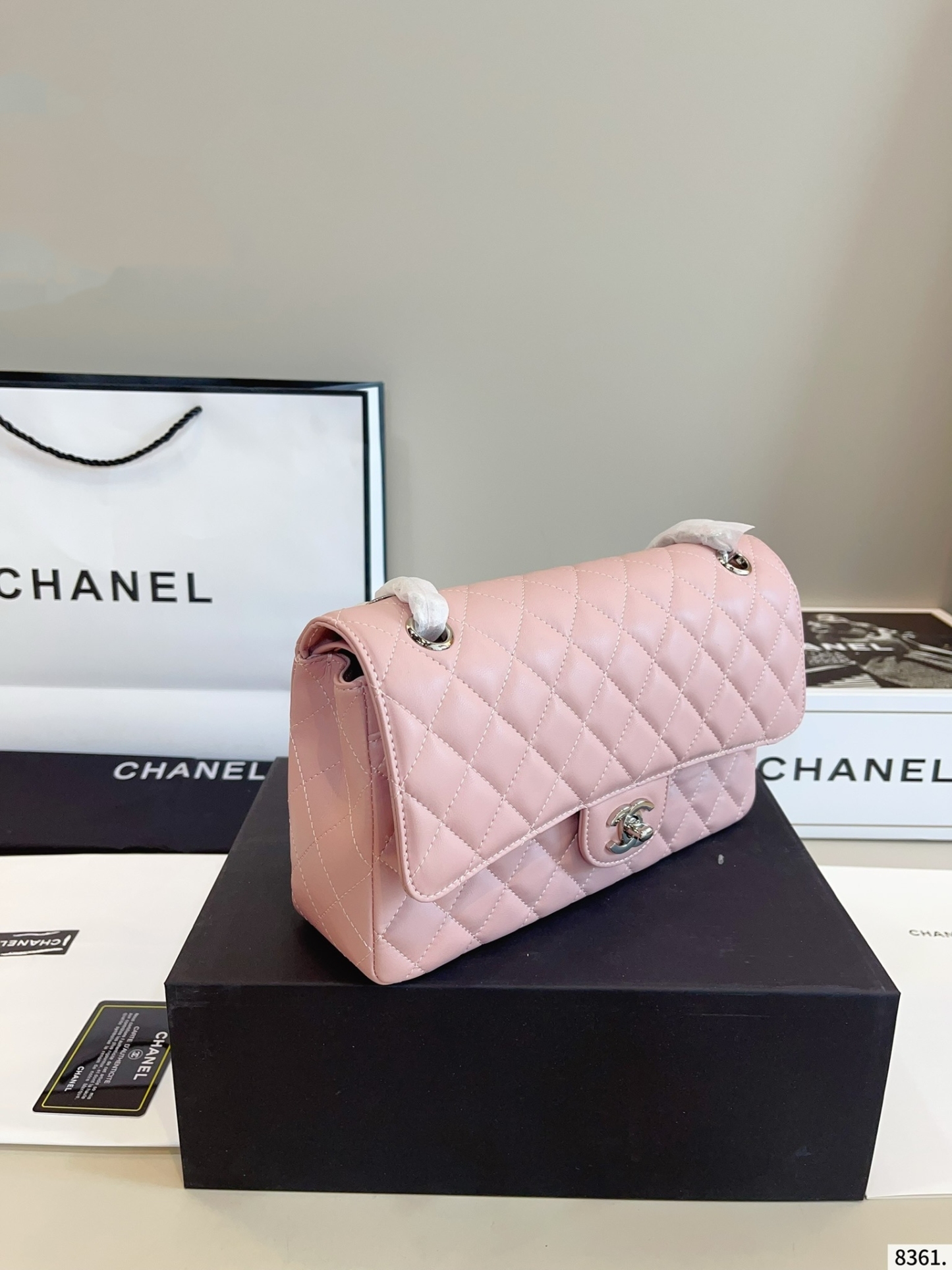 【CHANEL旗艦店】シャネル CF チェーンバッグ シルバー金具 7色