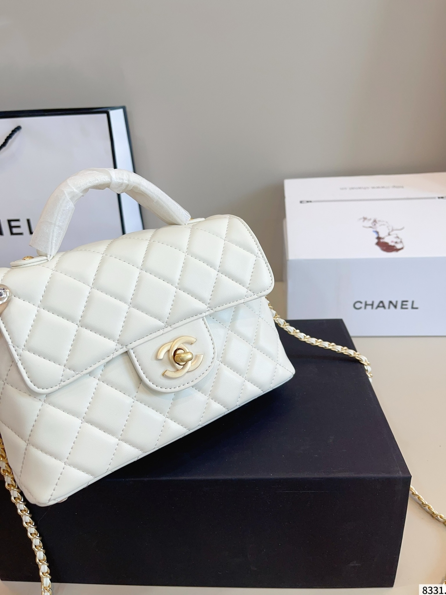 【CHANEL旗艦店】シャネル KELLY チェーンバッグ ハンドバッグ