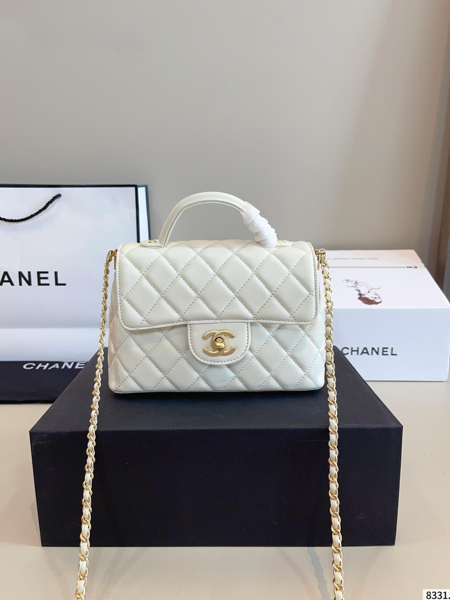 【CHANEL旗艦店】シャネル KELLY チェーンバッグ ハンドバッグ