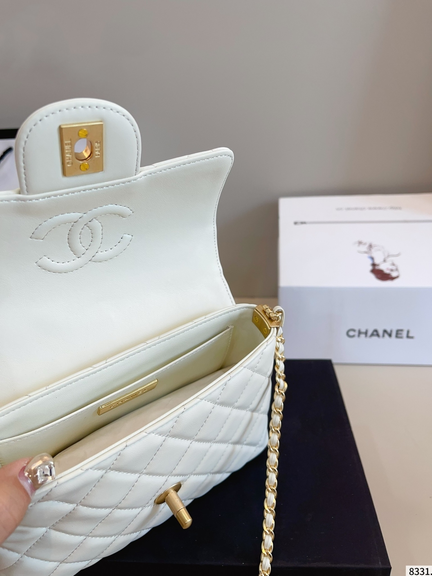 【CHANEL旗艦店】シャネル KELLY チェーンバッグ ハンドバッグ