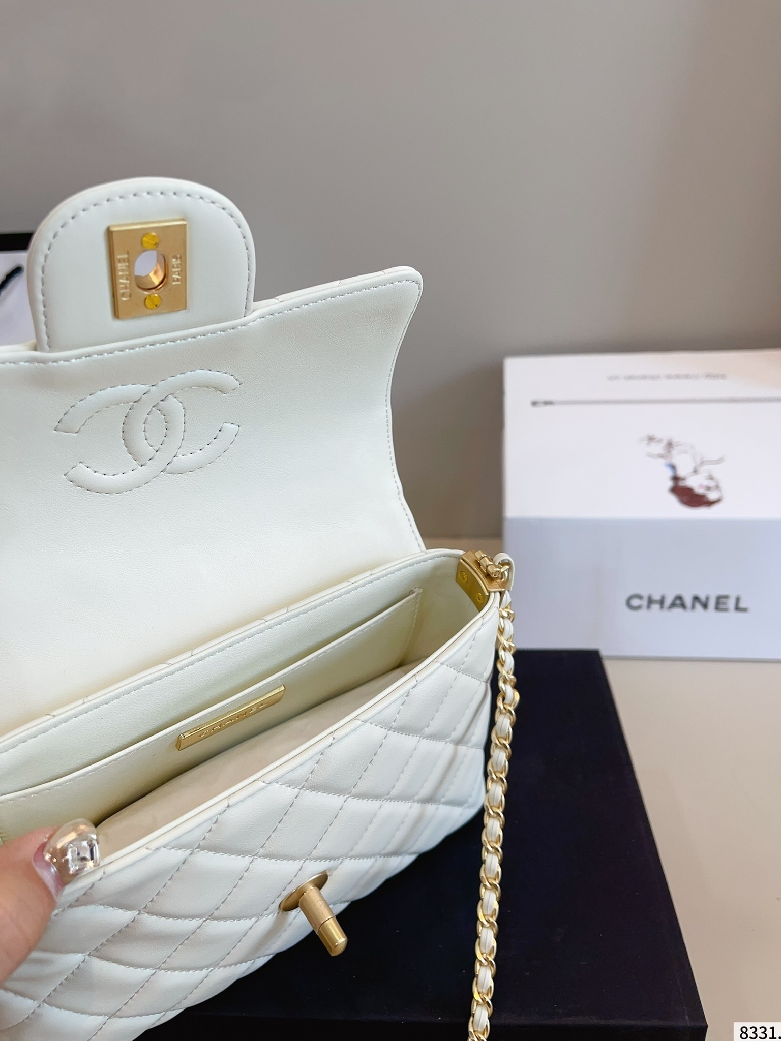 【CHANEL旗艦店】シャネル KELLY チェーンバッグ ハンドバッグ