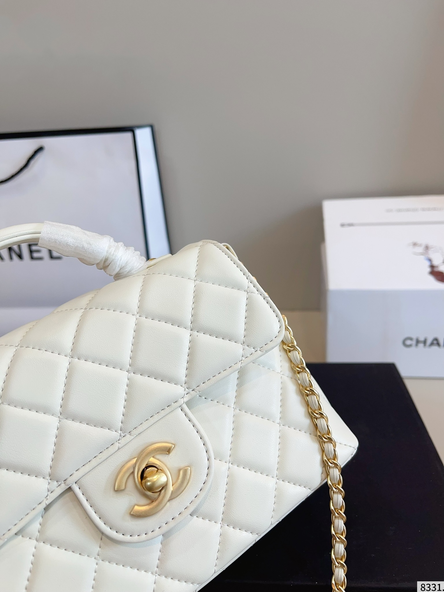 【CHANEL旗艦店】シャネル KELLY チェーンバッグ ハンドバッグ