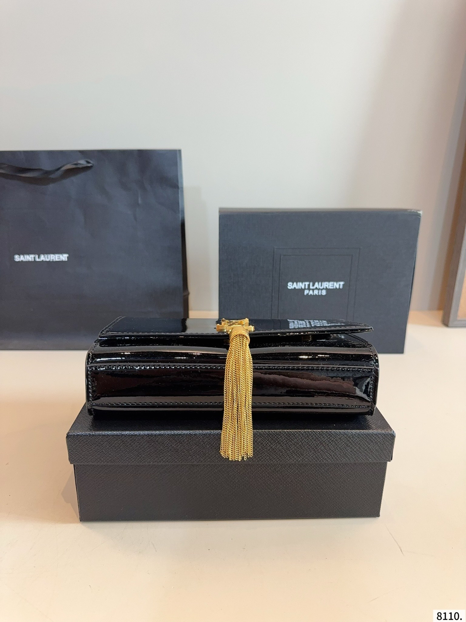 【SAINT LAURENT旗艦店】サンローラン フリンジ ショルダーバッグ