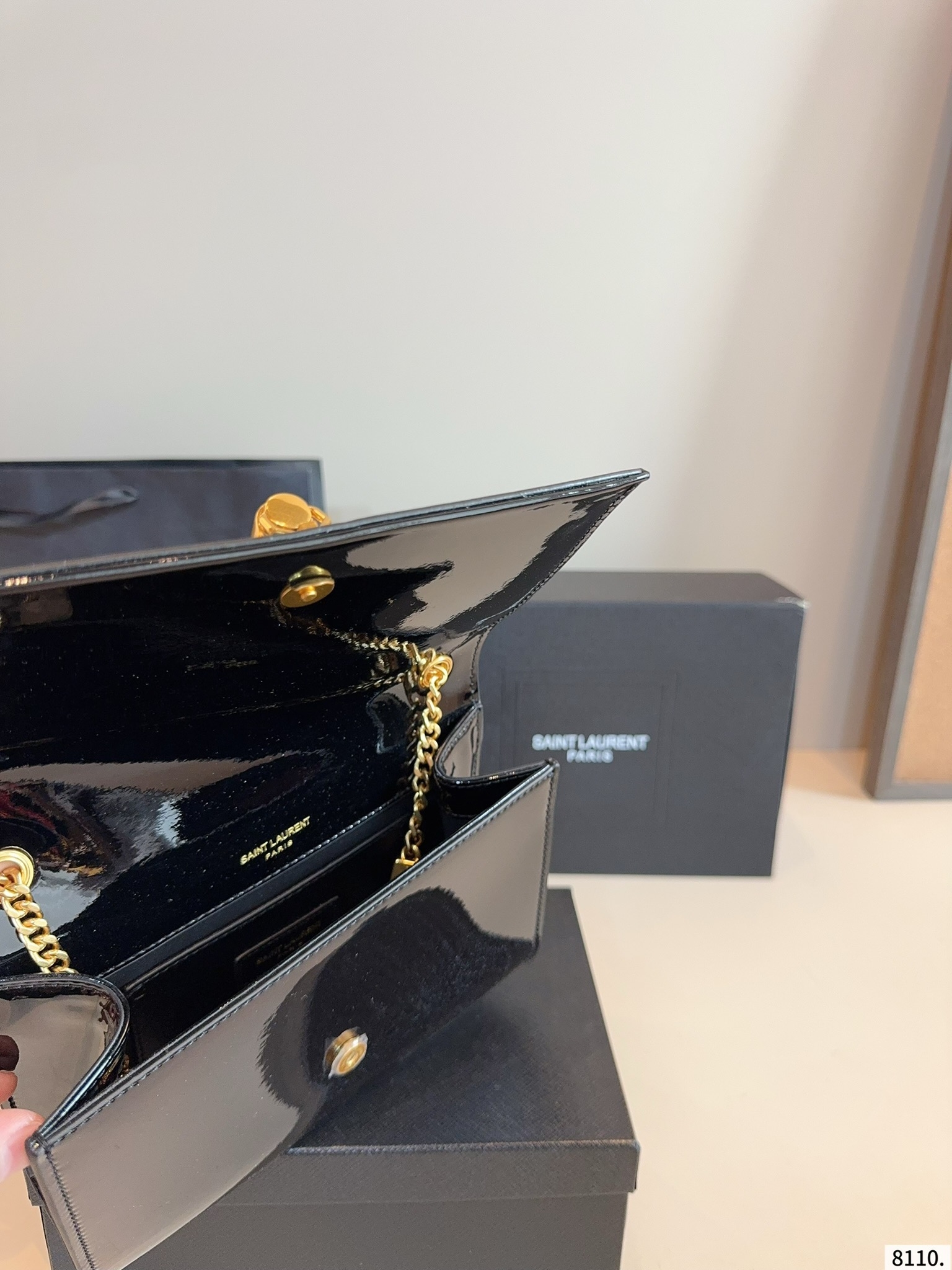 【SAINT LAURENT旗艦店】サンローラン フリンジ ショルダーバッグ