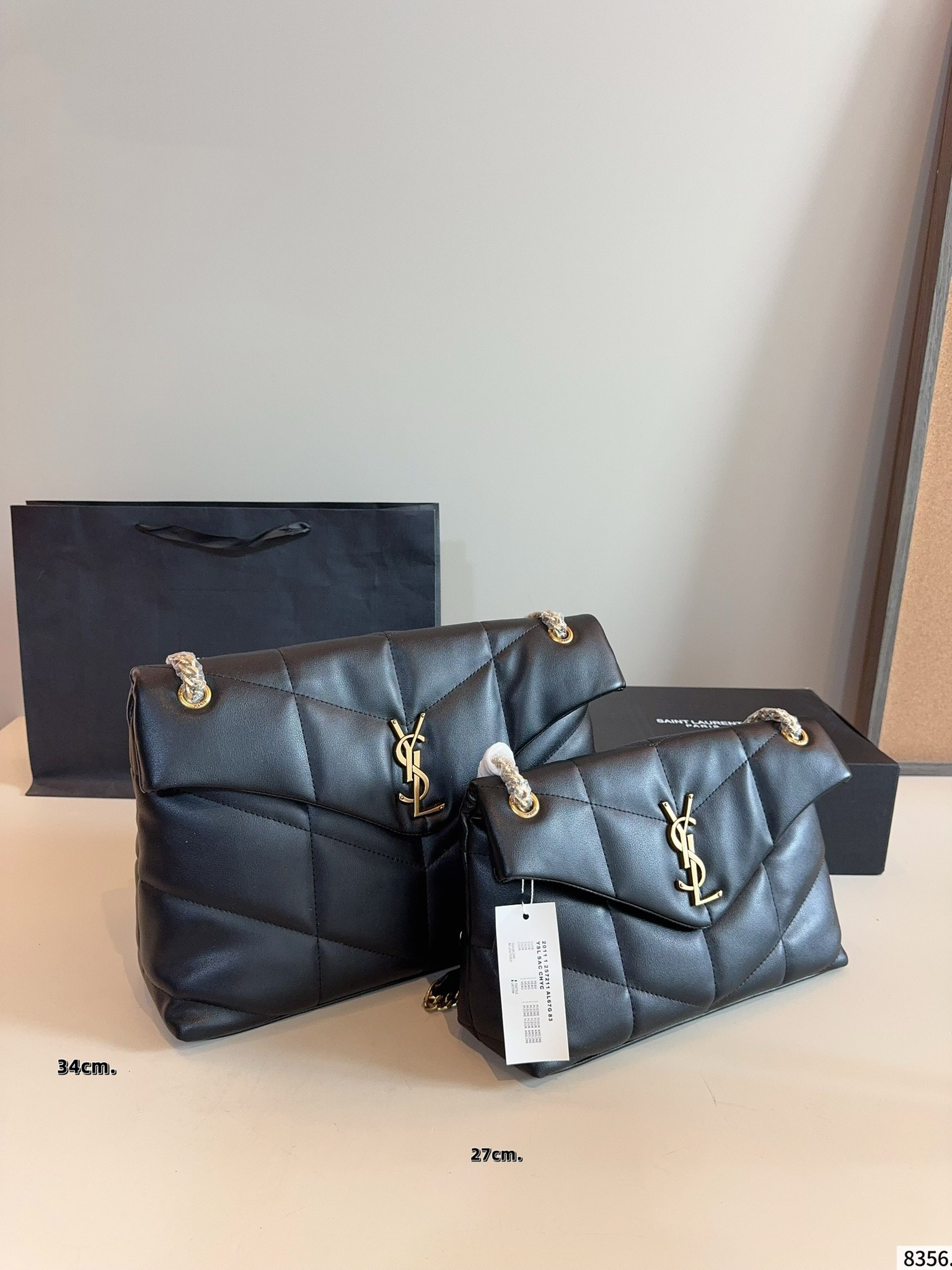 【SAINT LAURENT旗艦店】サンローラン LouLou Puffer ショルダーバッグ