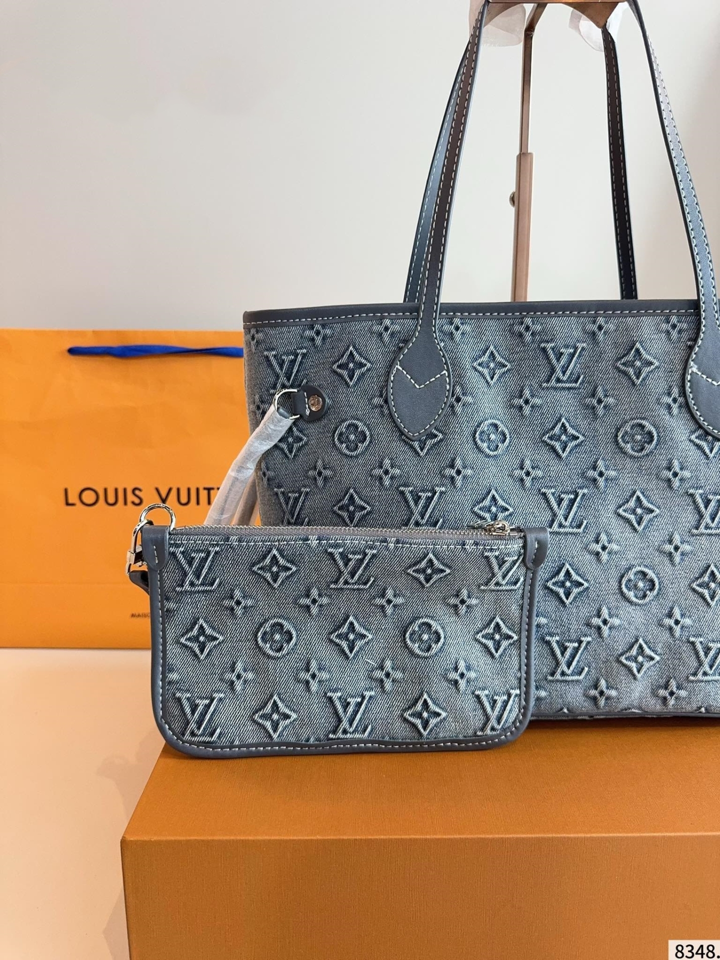大人気定番商品★LOUIS VUITTON ルイヴィトン NEVERFULL デニムバッグ