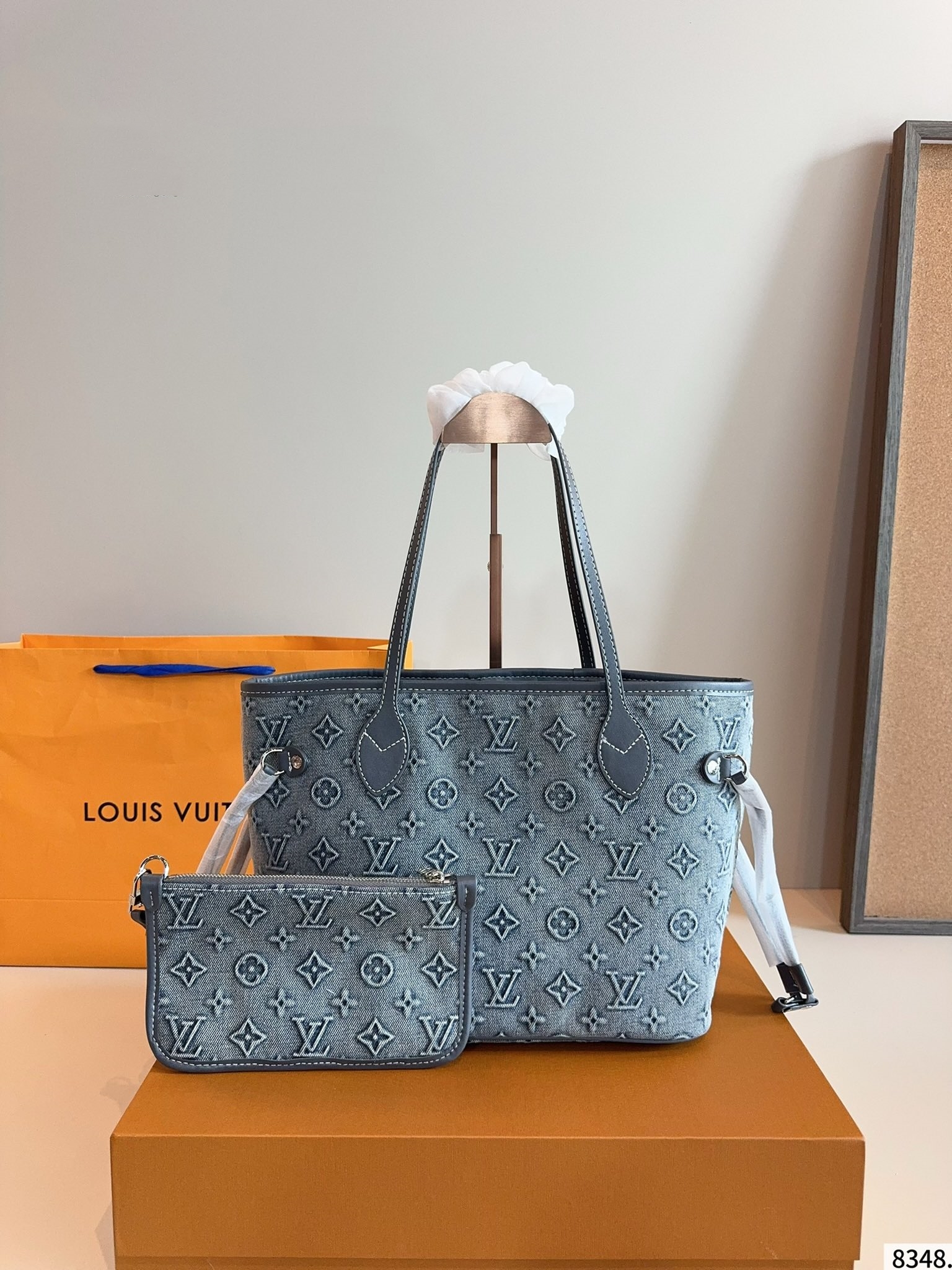 大人気定番商品★LOUIS VUITTON ルイヴィトン NEVERFULL デニムバッグ
