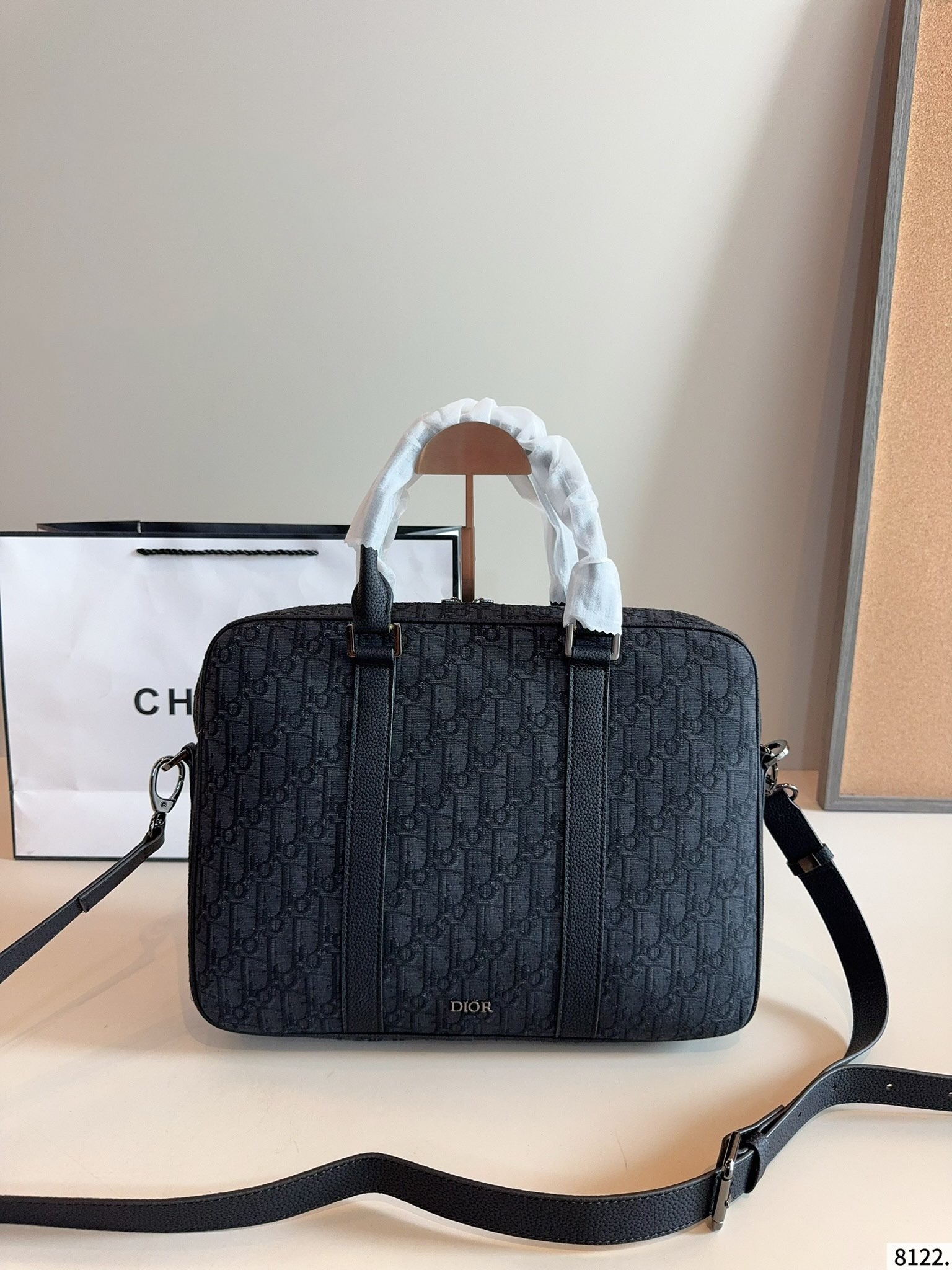【DIOR旗艦店】ディオール 最新の男性ブリーフケース ハンドバッグ