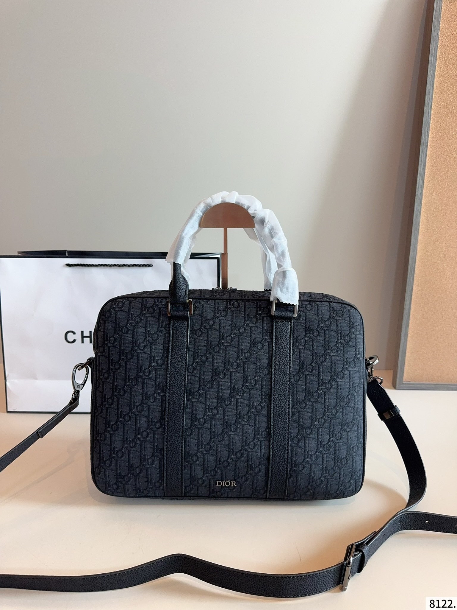 【DIOR旗艦店】ディオール 最新の男性ブリーフケース ハンドバッグ
