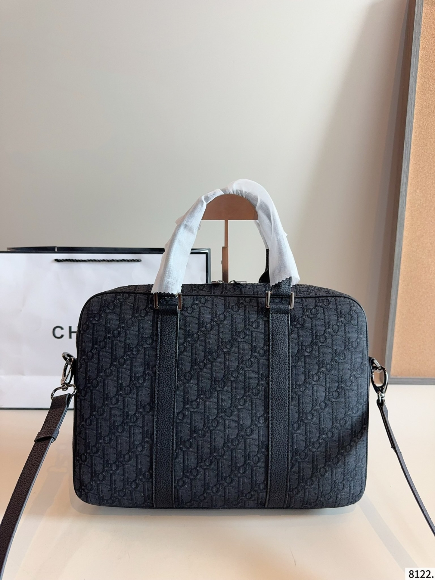 【DIOR旗艦店】ディオール 最新の男性ブリーフケース ハンドバッグ