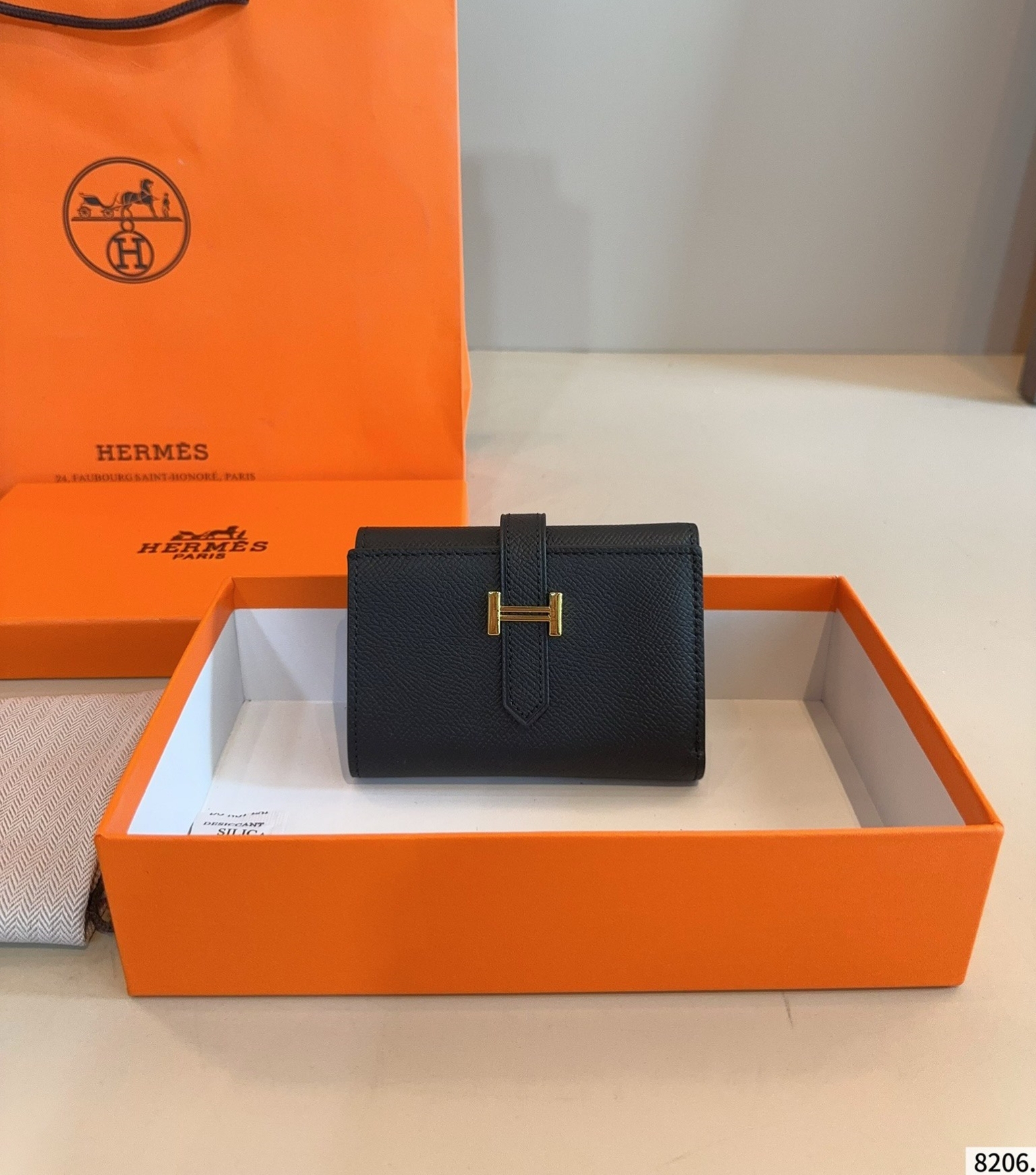 【HERMES旗艦店】エルメス 財布 ゴールド金具 6カラー 12*8CM