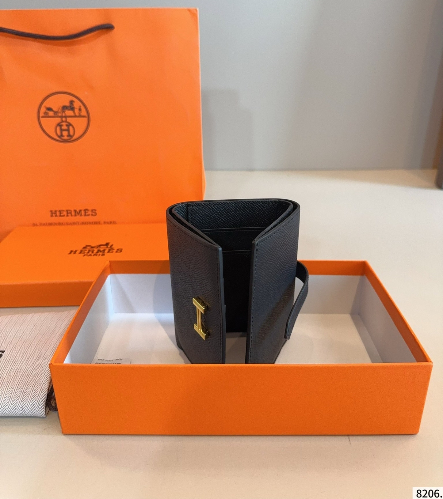 【HERMES旗艦店】エルメス 財布 ゴールド金具 6カラー 12*8CM