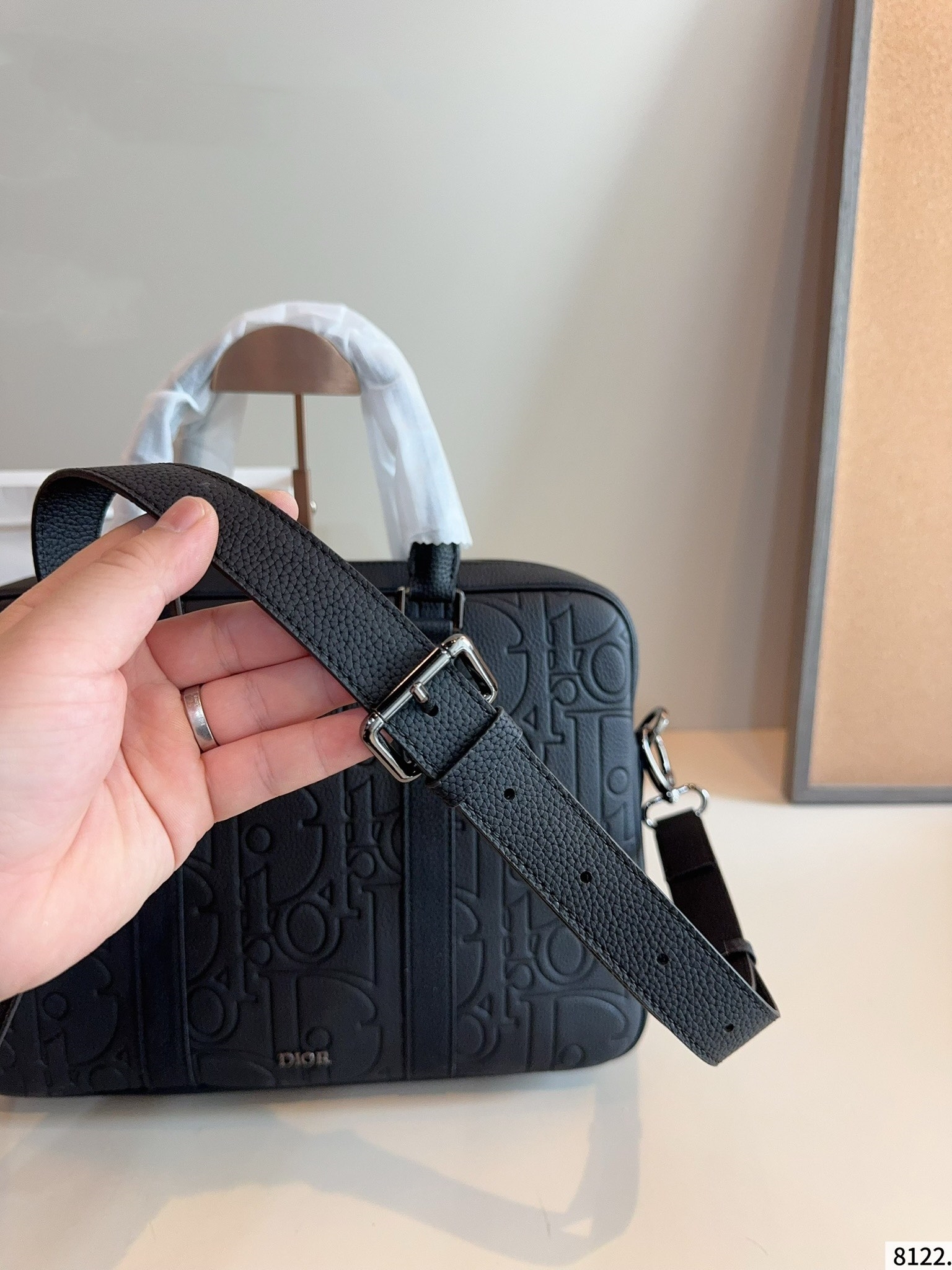 【DIOR旗艦店】ディオール 最新の男性ブリーフケース ハンドバッグ