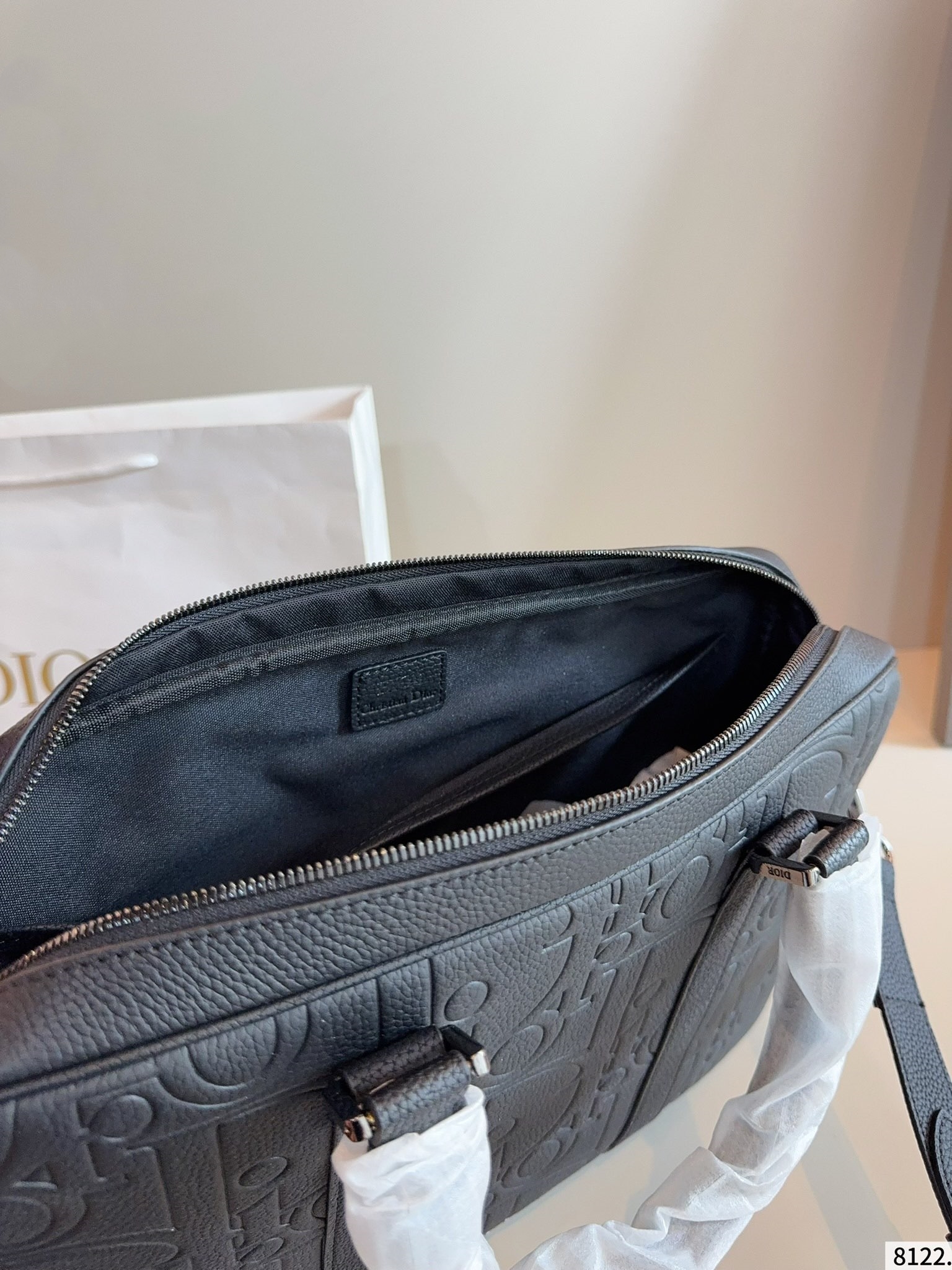 【DIOR旗艦店】ディオール 最新の男性ブリーフケース ハンドバッグ