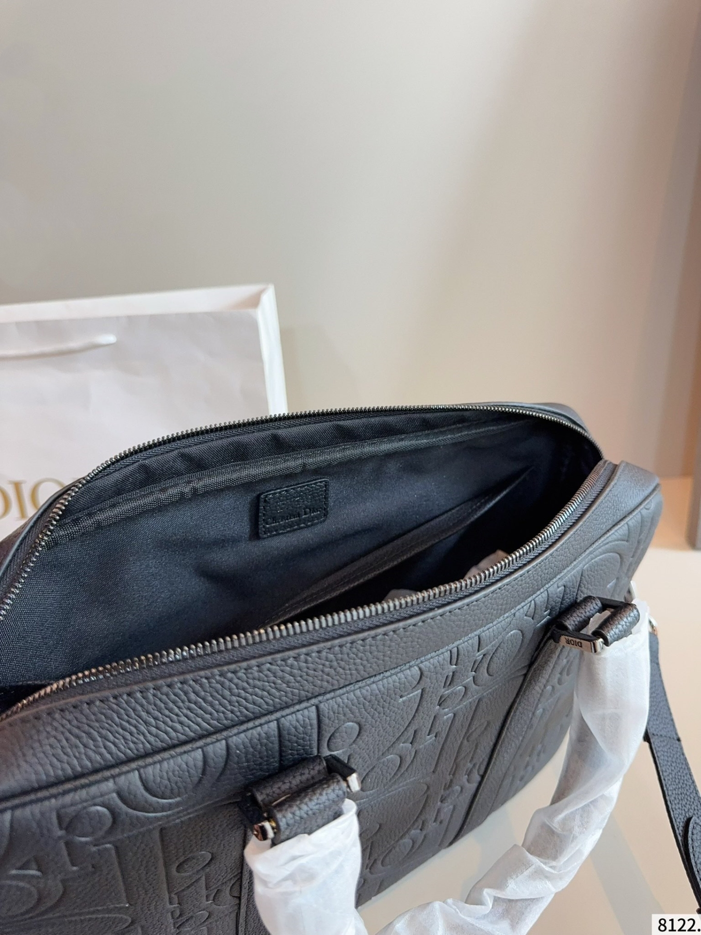 【DIOR旗艦店】ディオール 最新の男性ブリーフケース ハンドバッグ