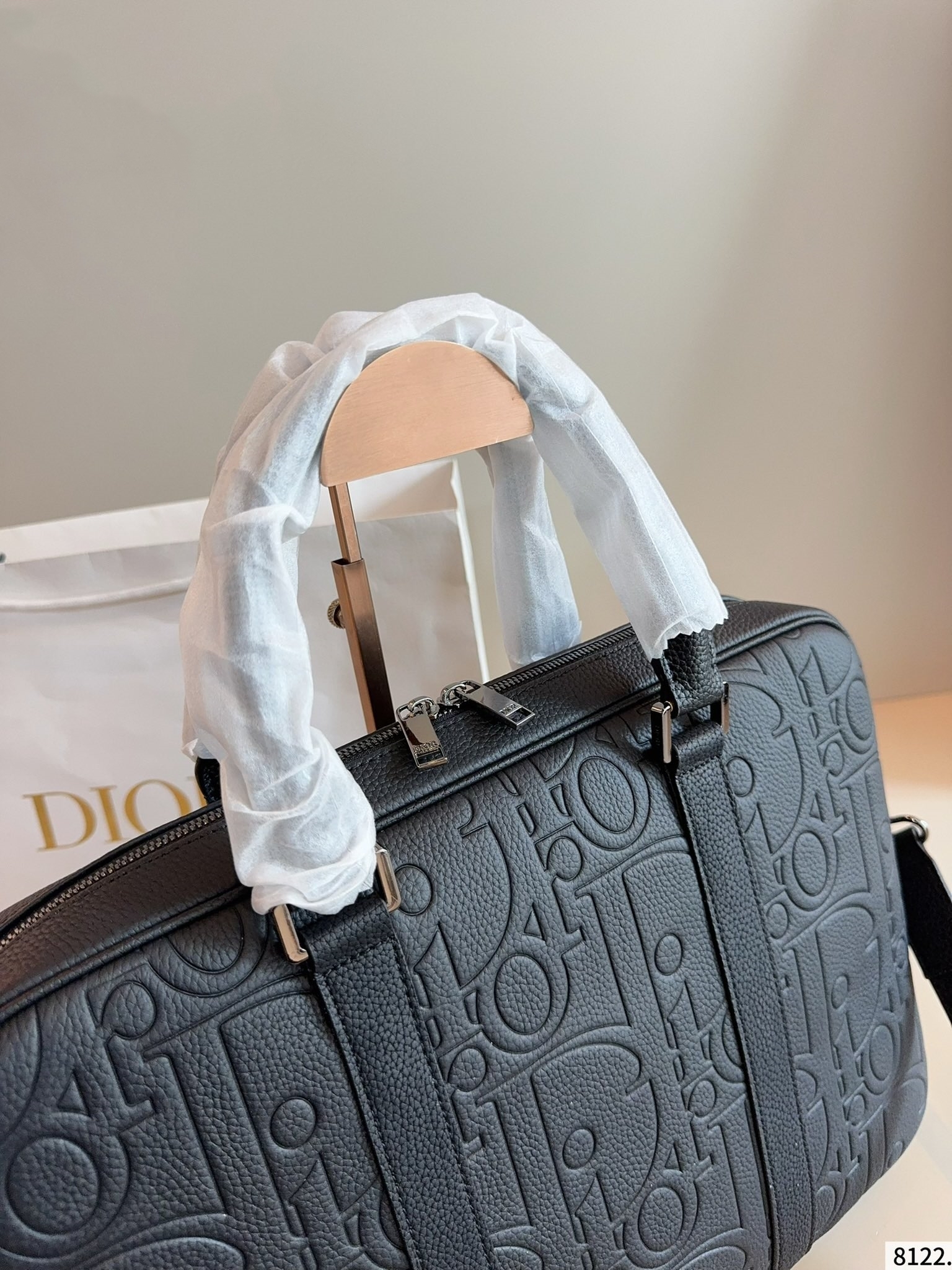 【DIOR旗艦店】ディオール 最新の男性ブリーフケース ハンドバッグ