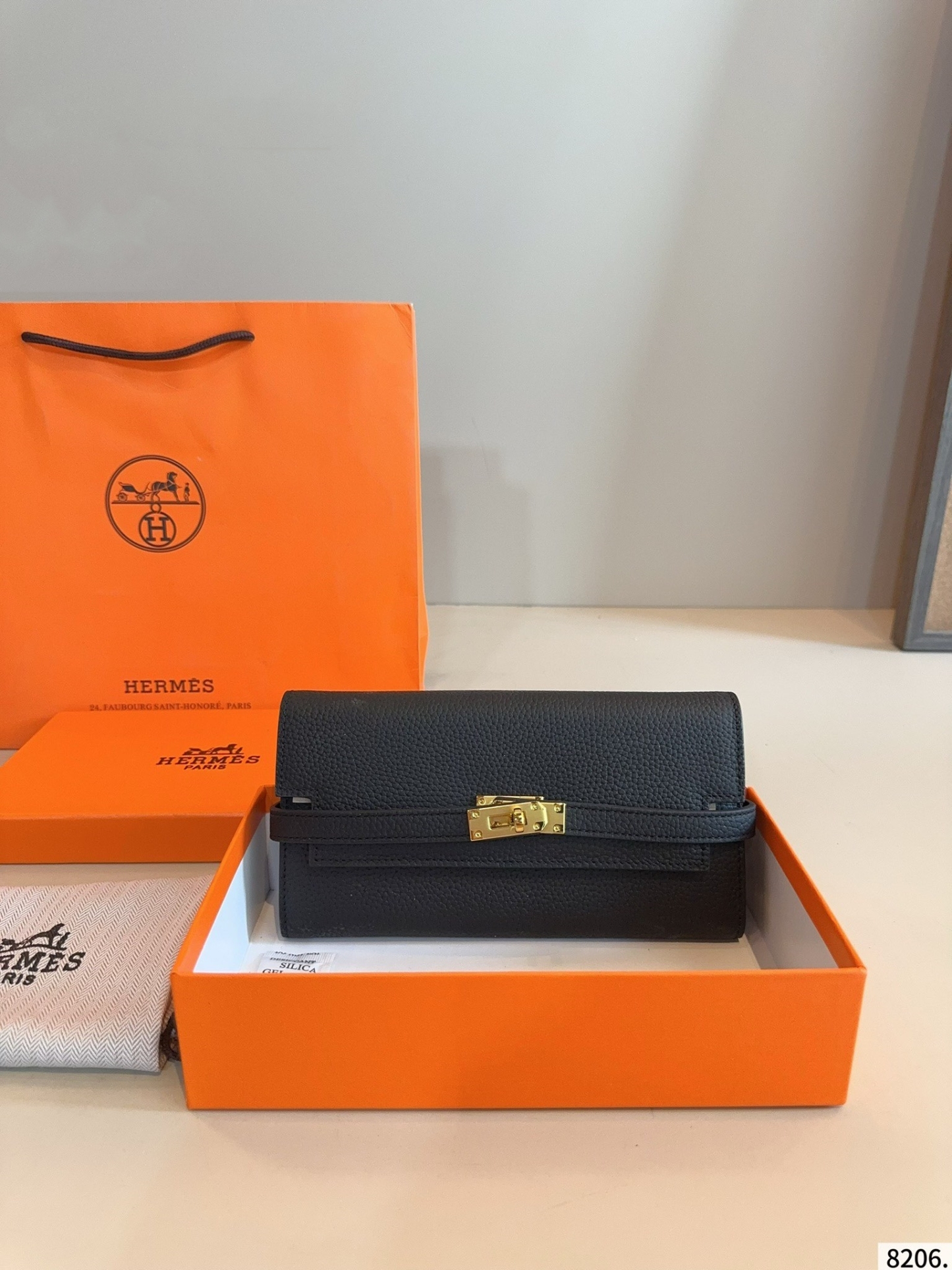 【HERMES公式旗艦店】エルメス 財布 ゴールド金具  7カラー 20*10CM