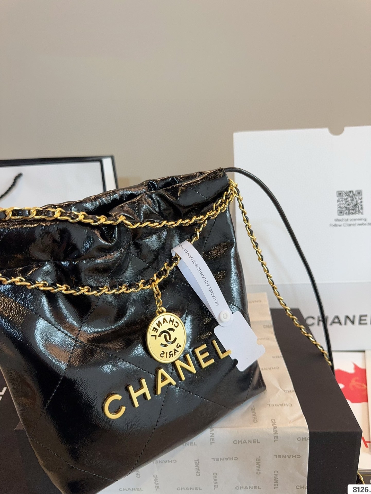 【CHANEL旗艦店】シャネル ★大人気 MINI 金貨bag ショルダーバッグ