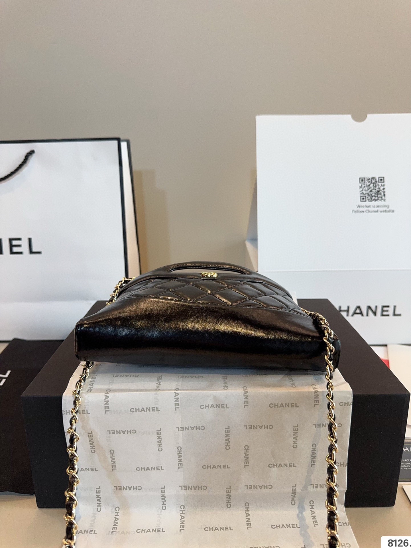 【CHANEL旗艦店】シャネル BAG NANO ハンドバッグ